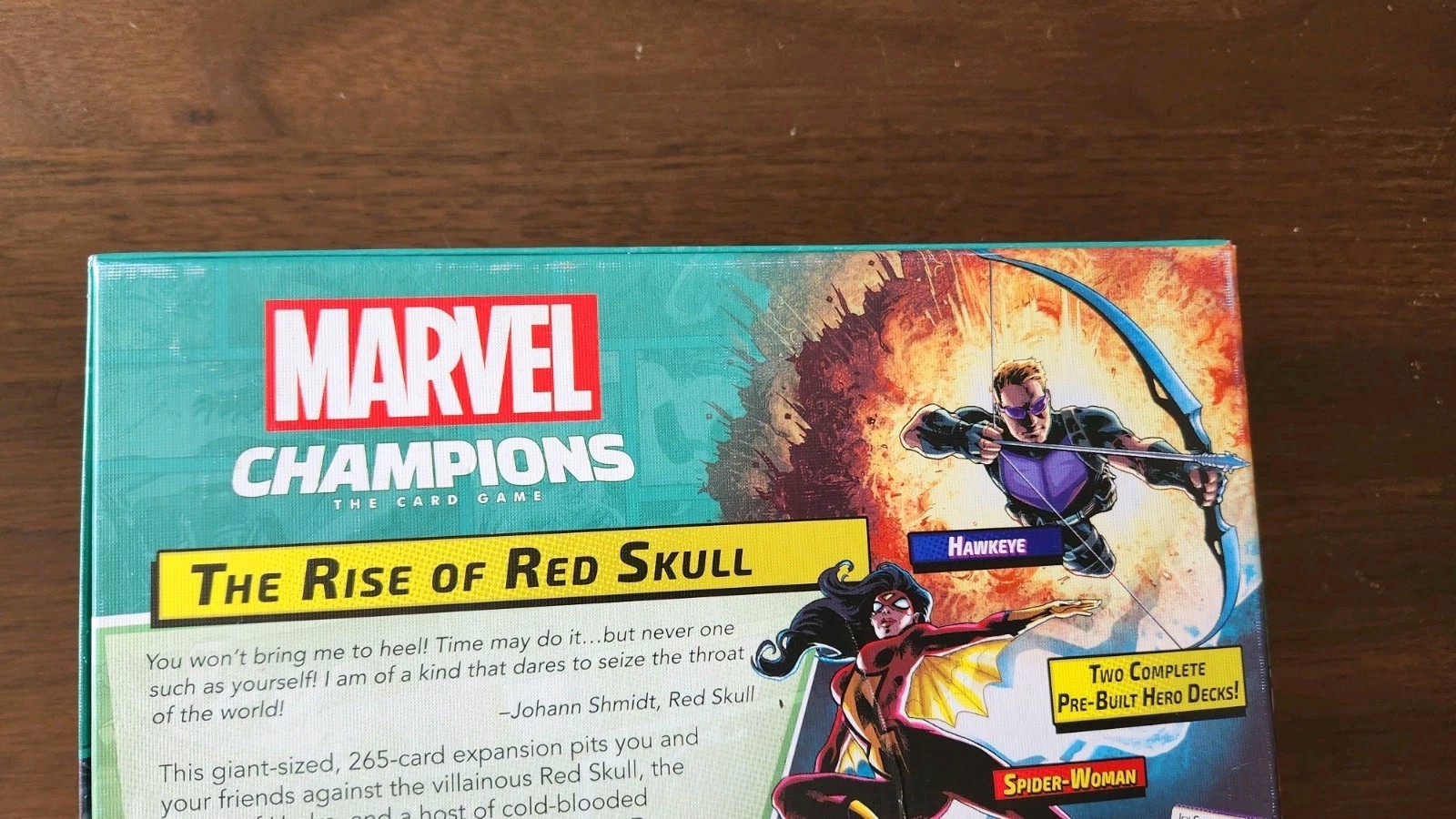 Marvel Champions The Rise Of Red Skull Campaign Expansion Box Set Complete, Used