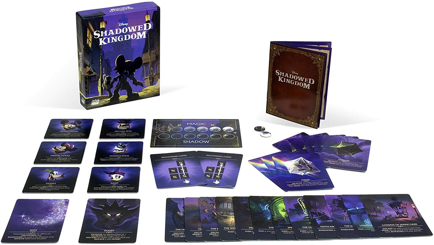 Disney Shadowed Kingdom Card Game Mondo Games MNG DSK001 Mickey Goofy Donald