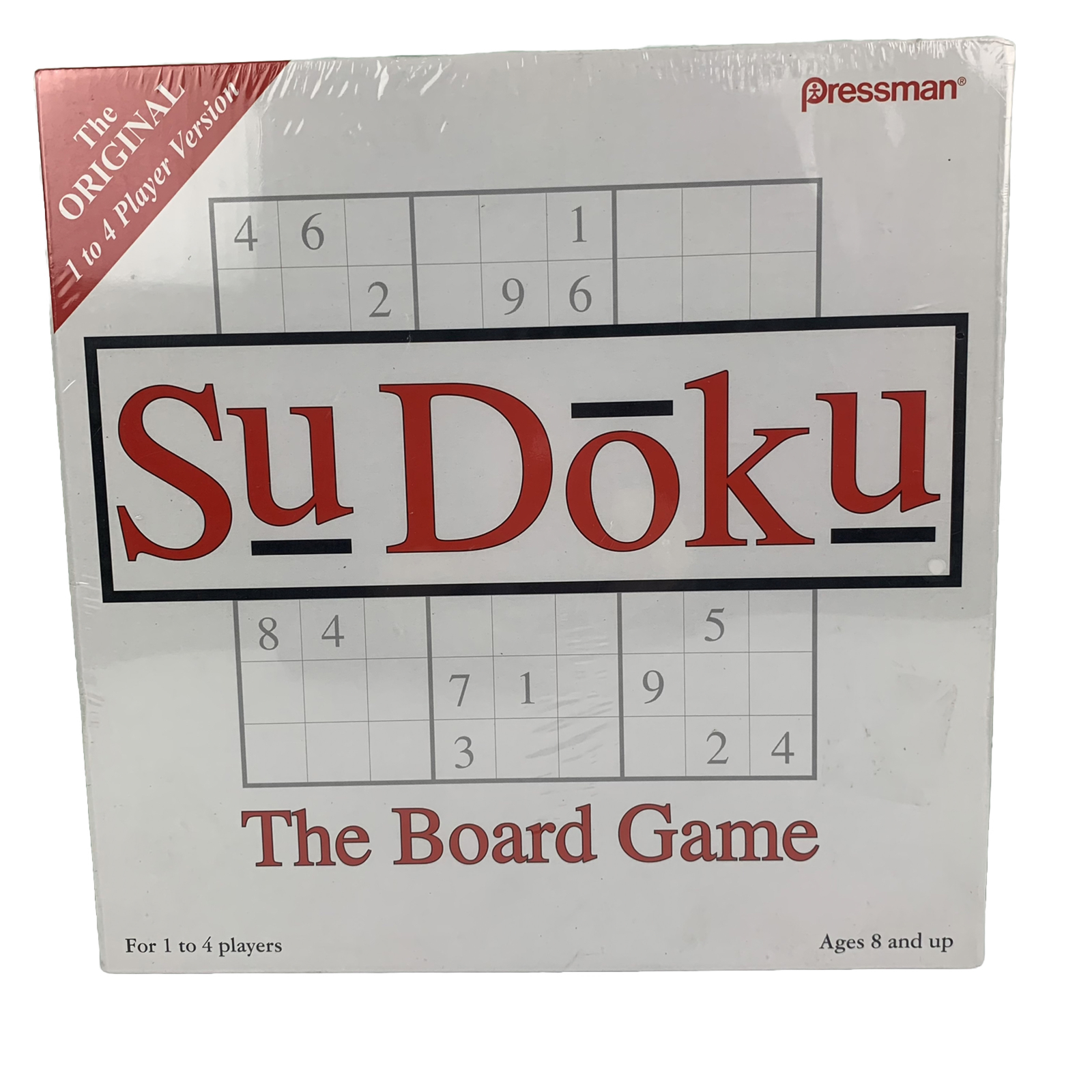 SUDOKU The Board Game Pressman The Original 1 to 4 Players Version SEALED