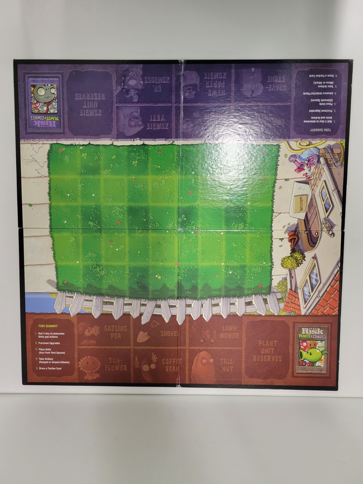 Risk Plants VS Zombies Collector’s Edition 2013 Board Game COMPLETE