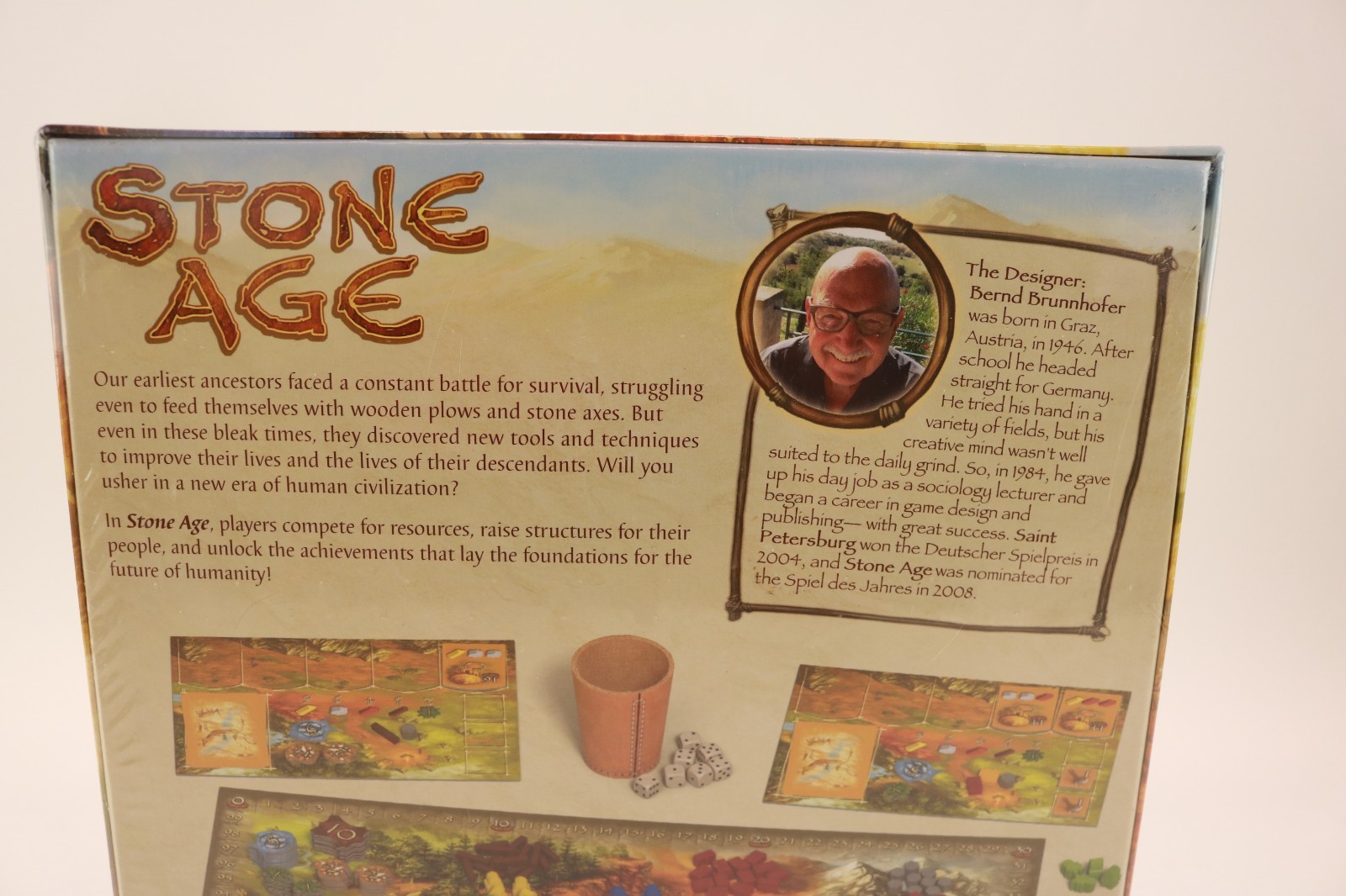Z-Man Games Stone Age Board Game New