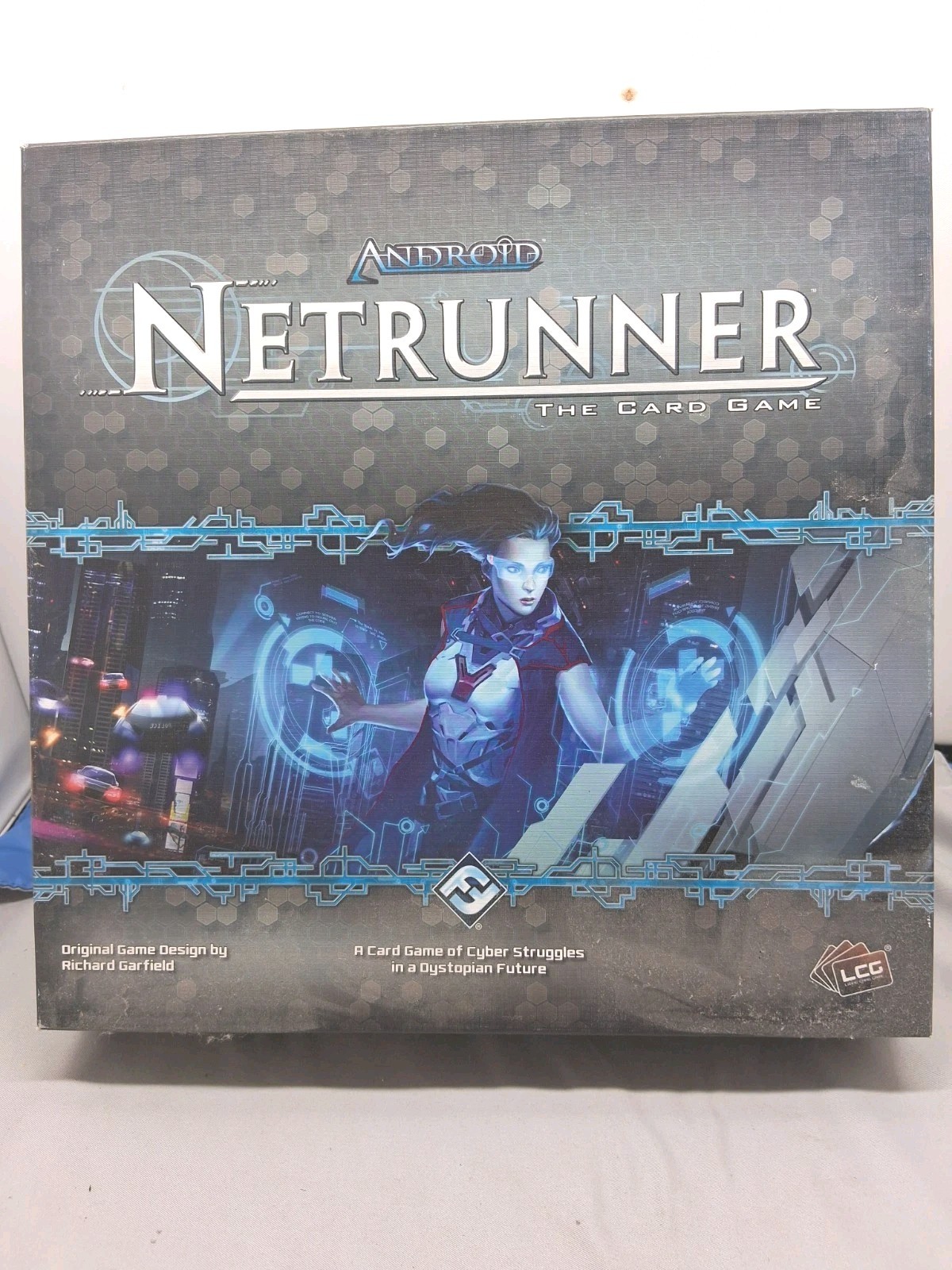 Android Netrunner Card Board Fantasy Flight Pre-owned