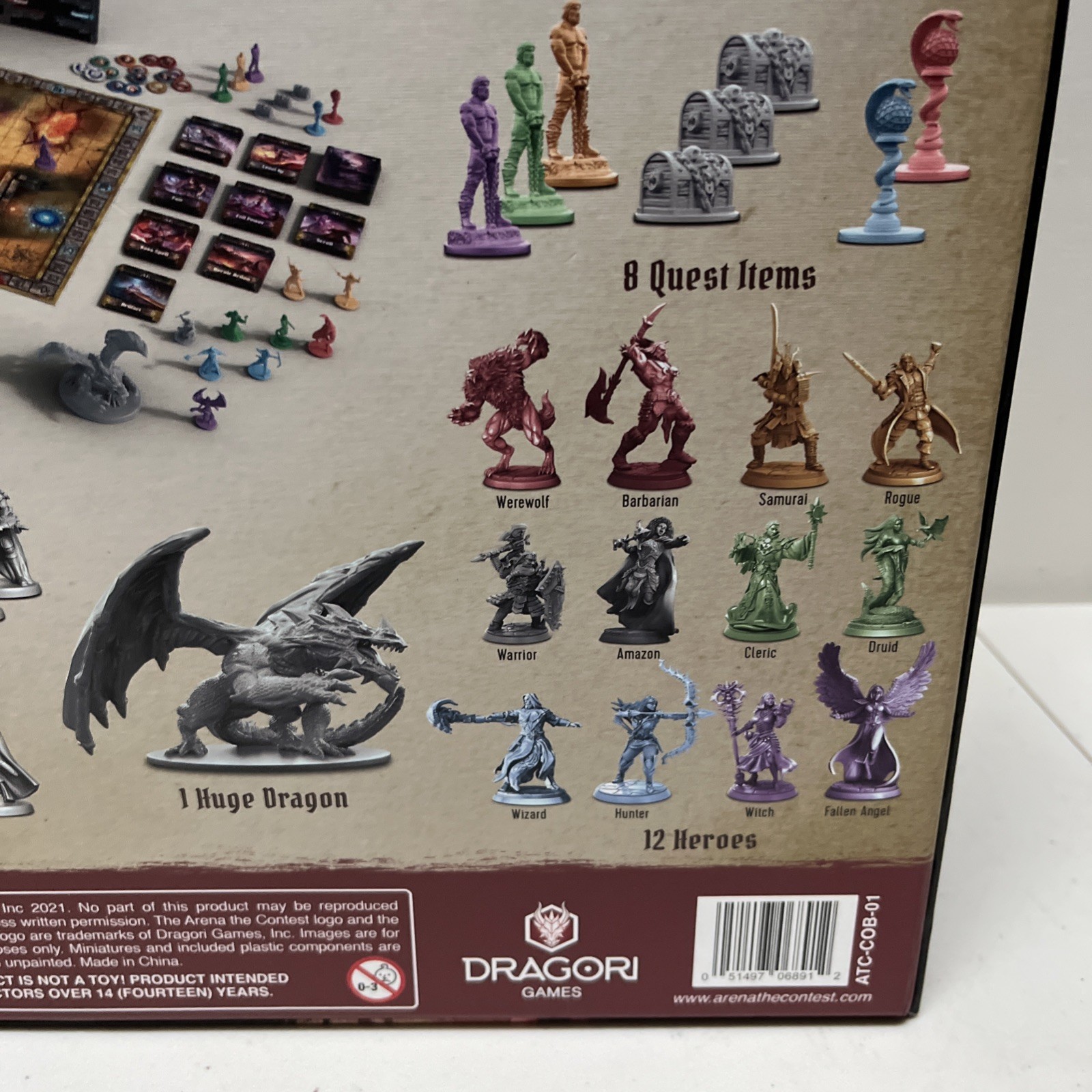 Arena: The Contest – Board Game Dragori Games 2021 – NOB