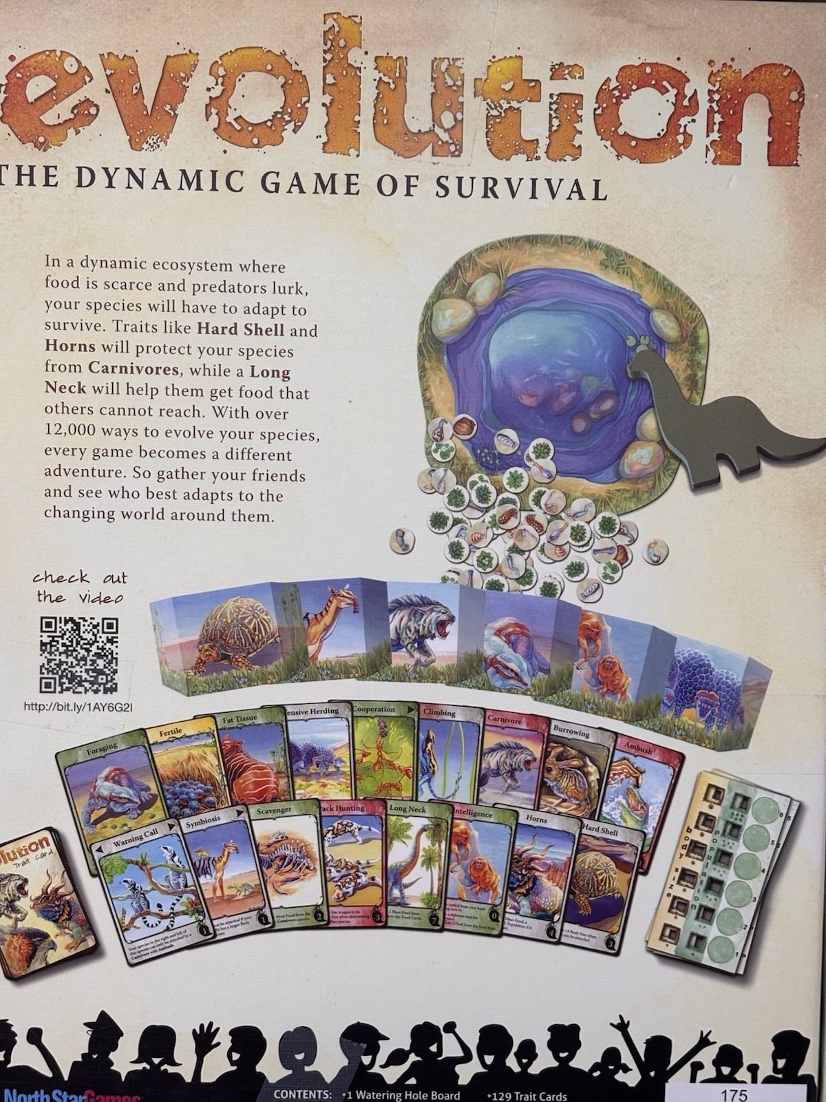 Evolution Board Game by North Star Games 2017 – Complete Game NEW-open box