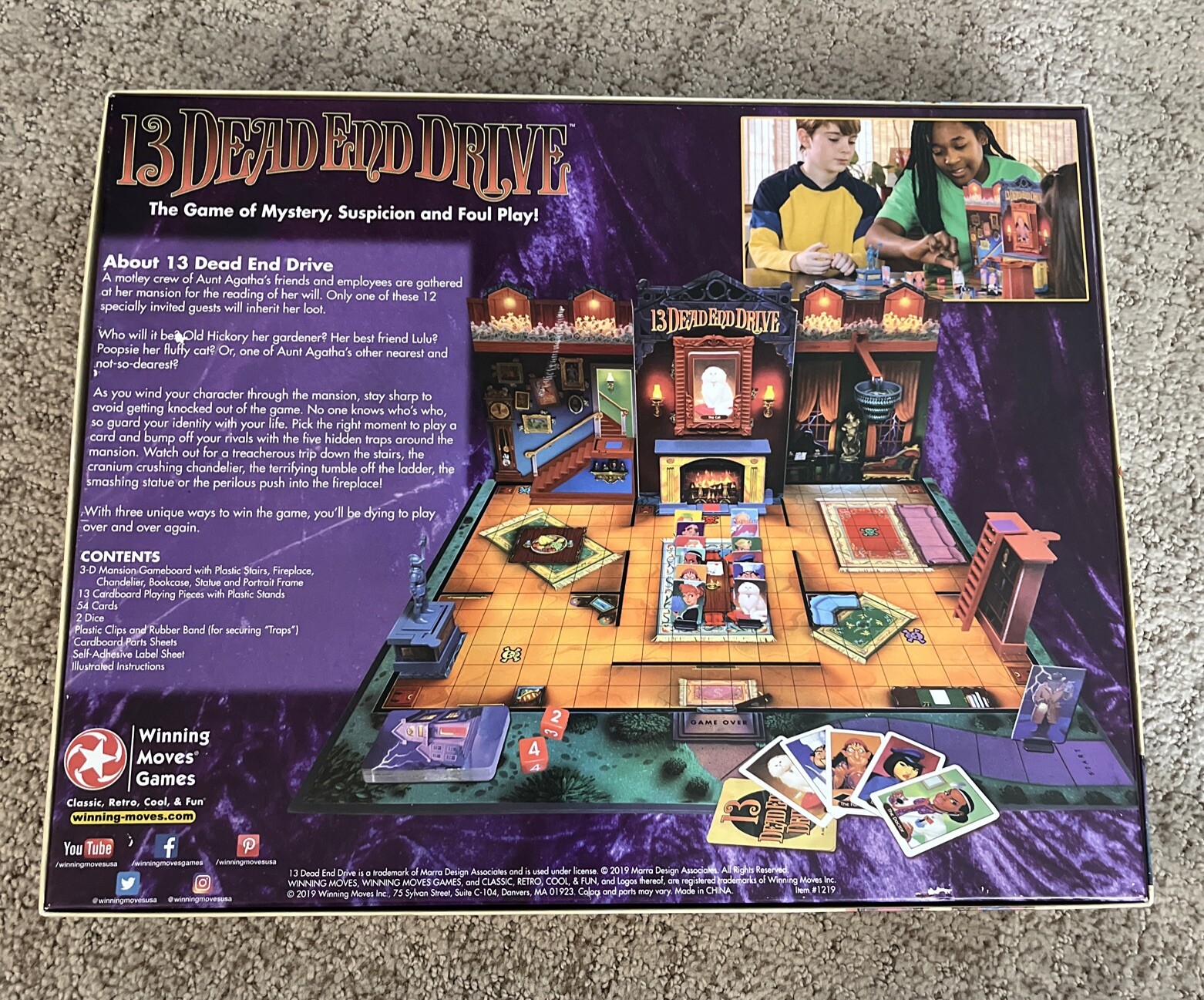 13 Dead End Drive Board Game, 25th Anniversary Edition.