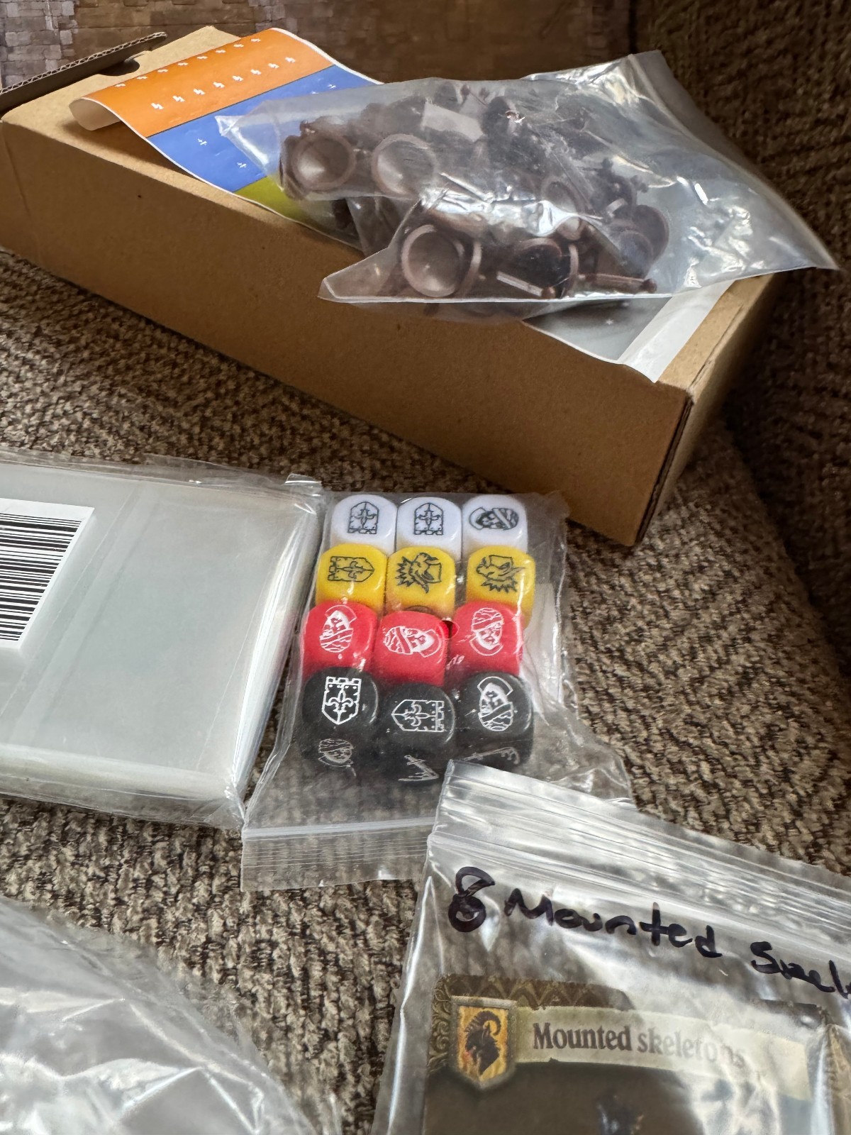 Mythic Games Board Game Joan of Arc Plunder Box and Extras