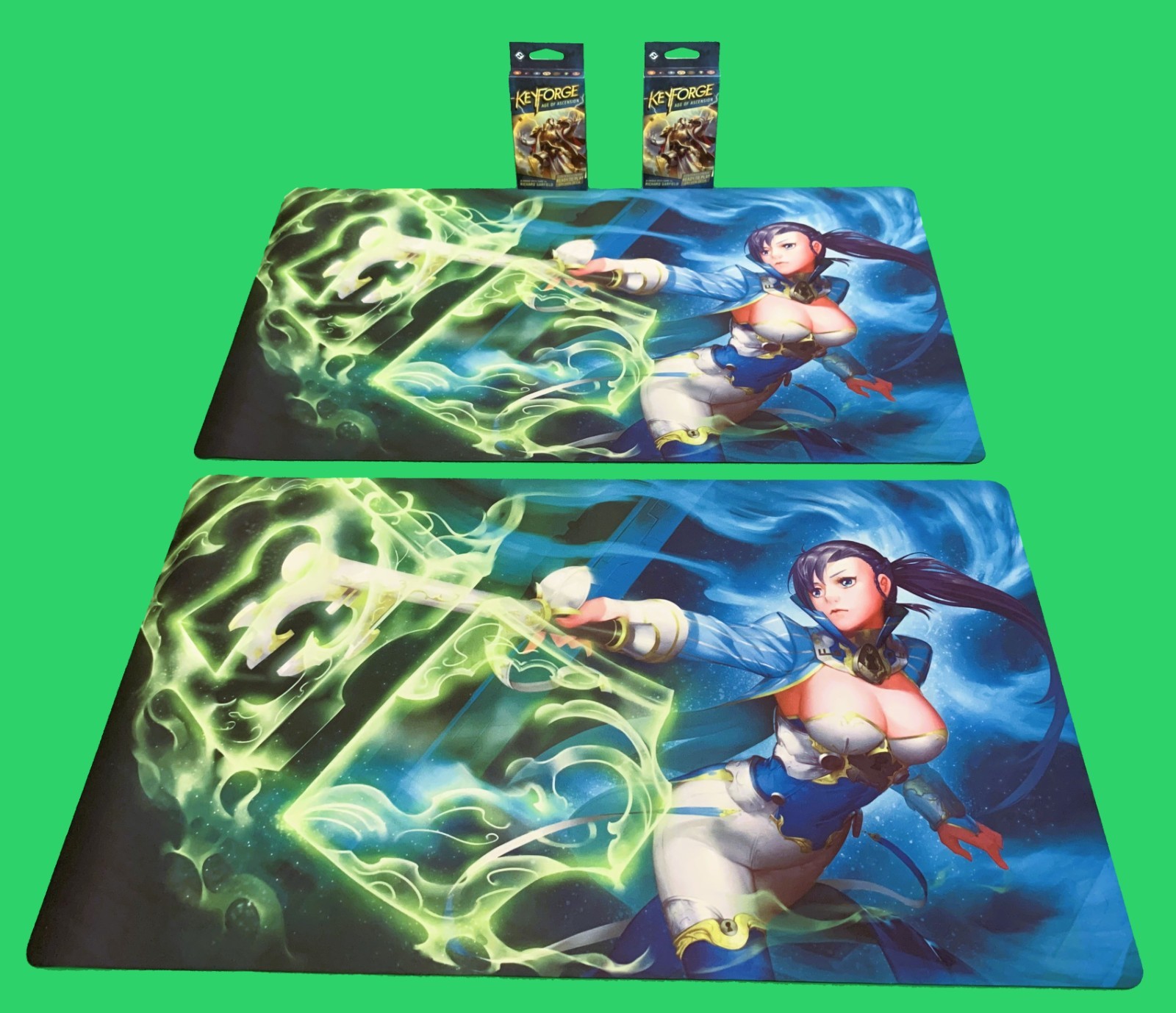 KeyForge: Age of Ascension Archon Decks & Astral Gatekeeper Playmats | 2 Player
