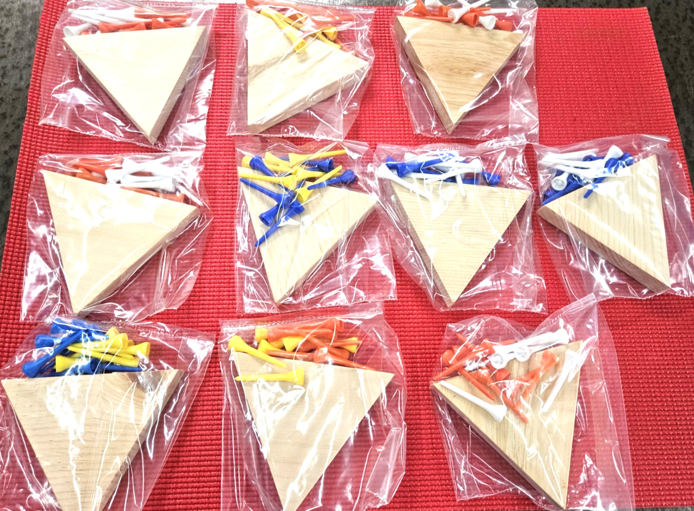 peg board game tricky triangle bulk lot of 10 games