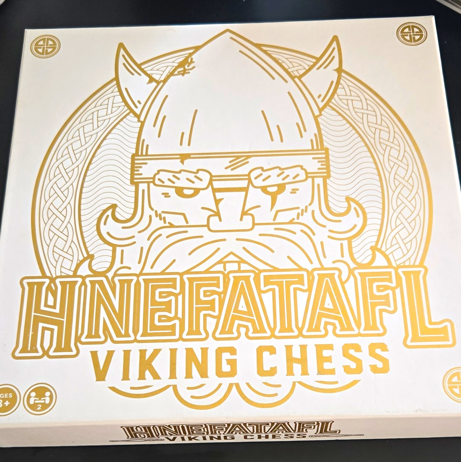 Marbles Brain Workshop Hnefatafl Viking Chess Strategy Board Game 2P Ages 8+