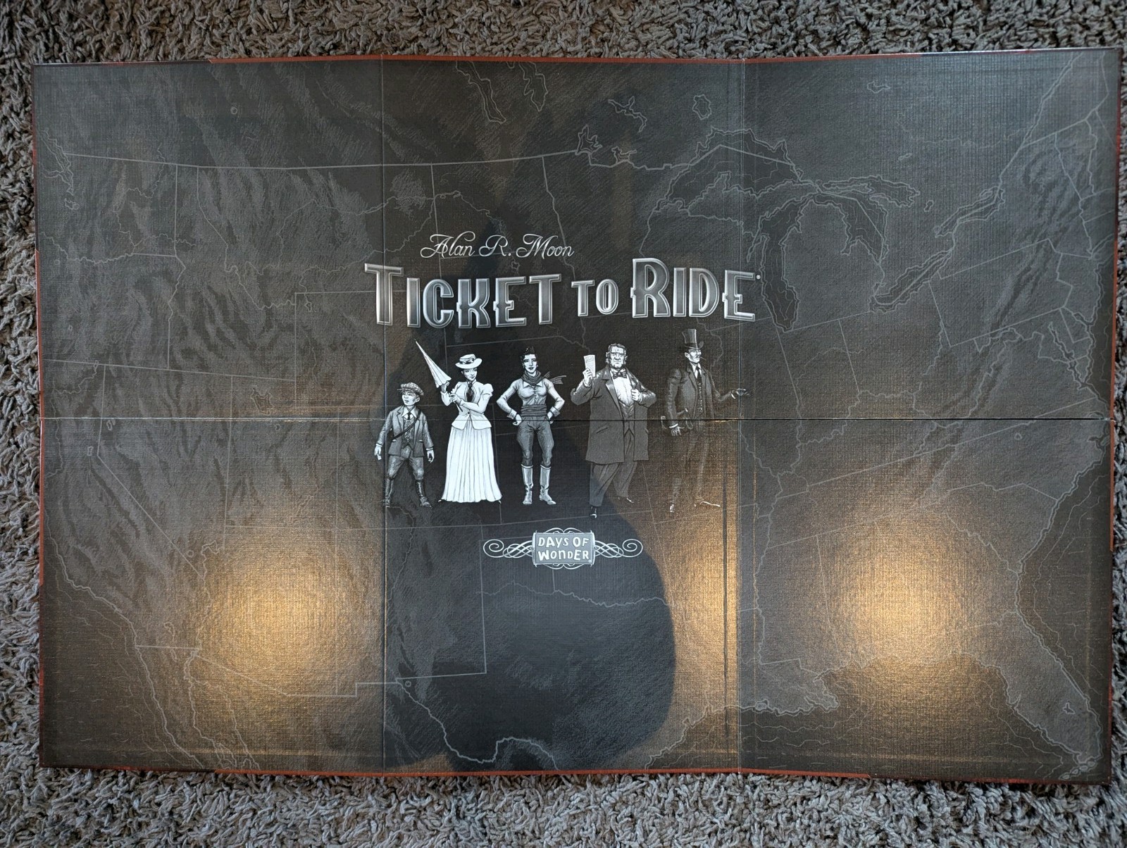 Ticket To Ride 15th Anniversary special Edition Days of Wonder Complete, sleeve