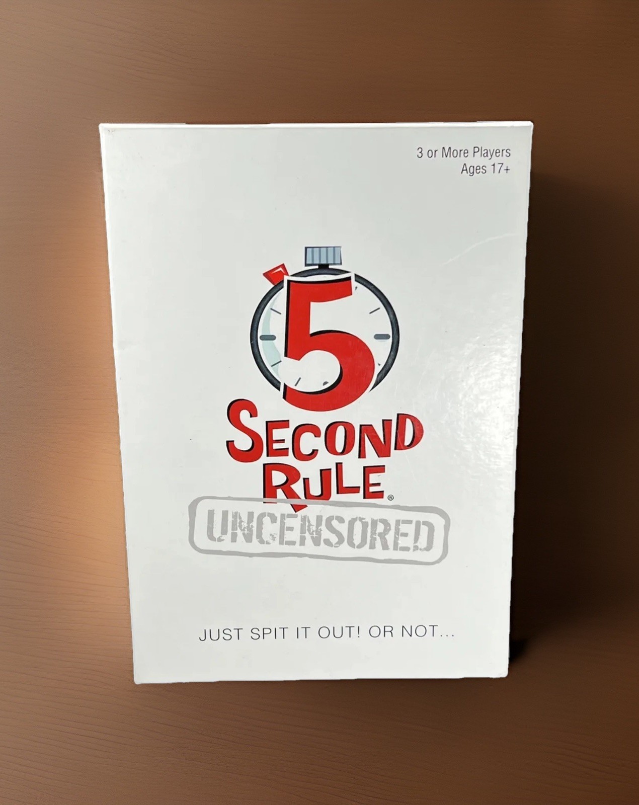 PlayMonster 5 Second Rule Uncensored NSFW Just Spit it Out Or Not Ages 17+