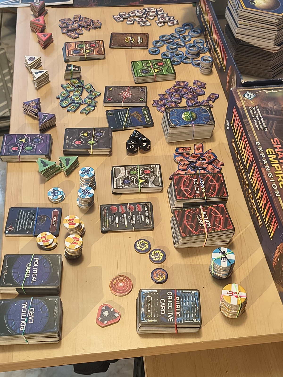 Twilight Imperium Third Edition Shattered Empire Expansion Missing A Few items