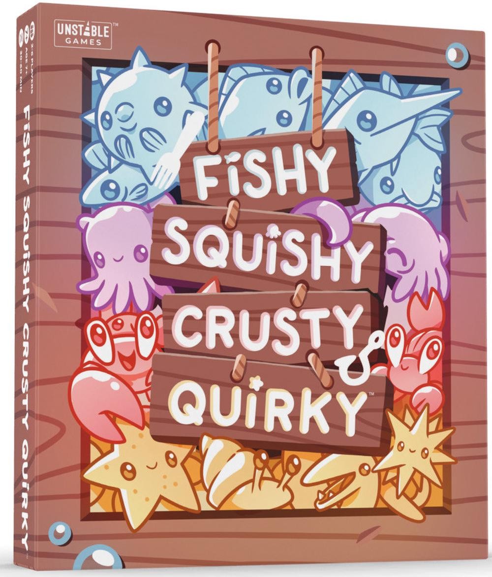 Fishy Squishy Crusty Quirky – Tee Turtle