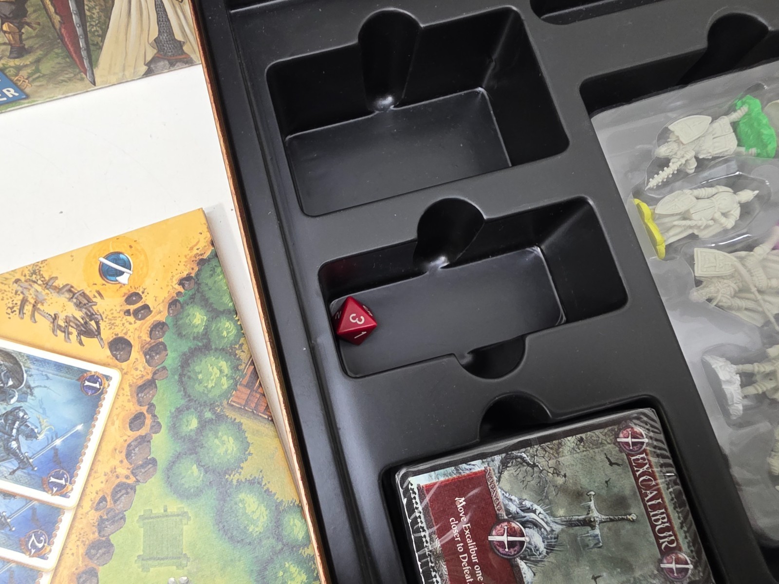 Shadows Over Camelot Board Game Days of Wonder 2012 SEALED CARDS MISSING 7 DICE