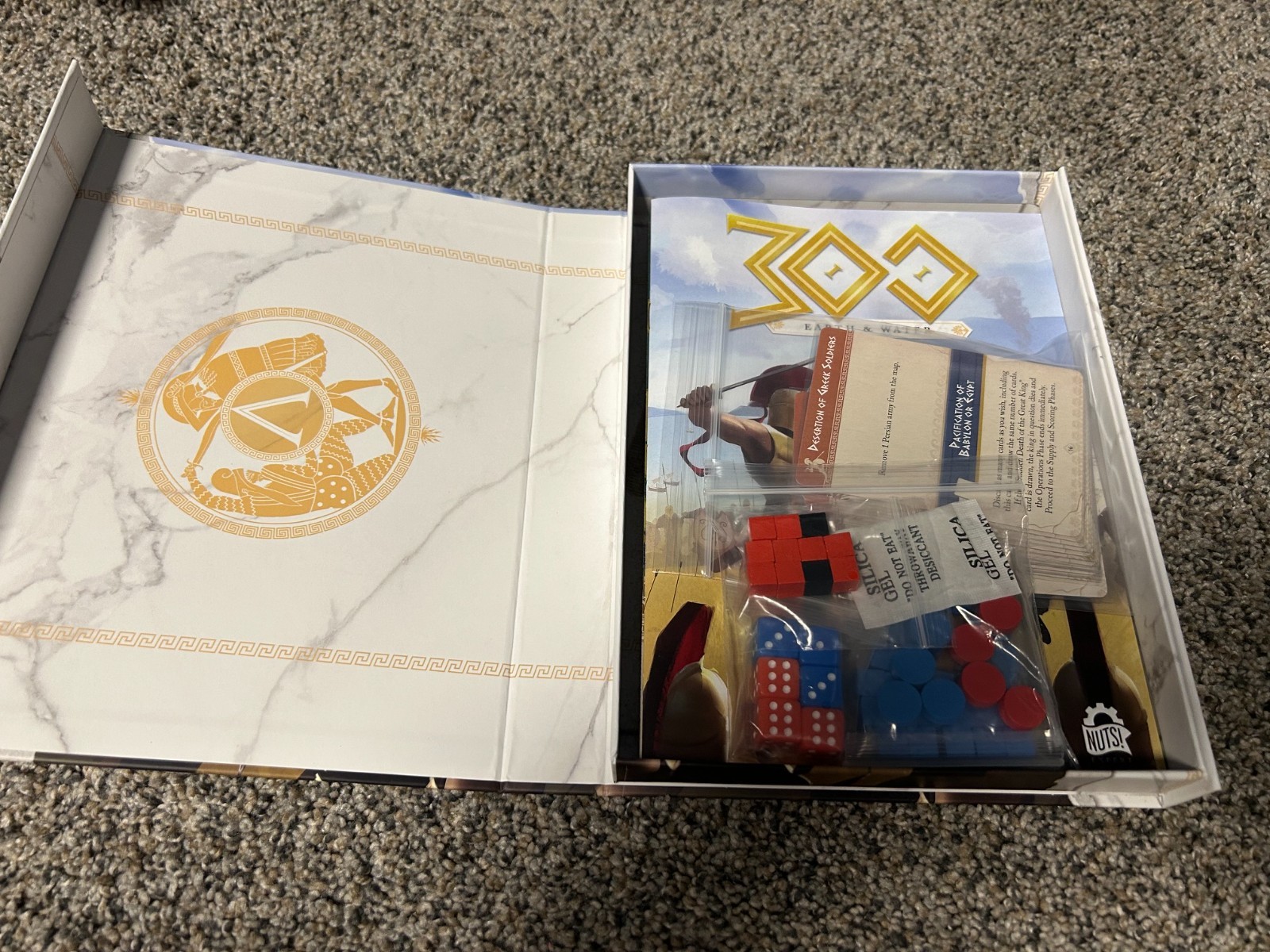 300: Earth & Water Board Game – Complete – Free Shipping
