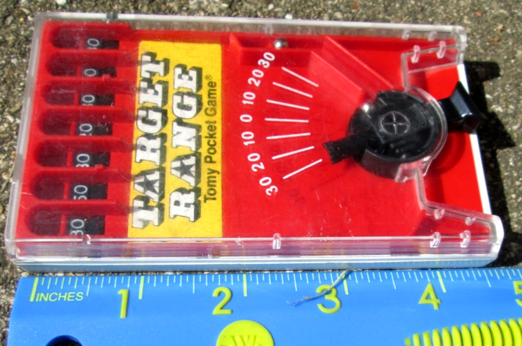 TOMY Pocket Game Target Range Handheld Game # 7029 Made In Thailand