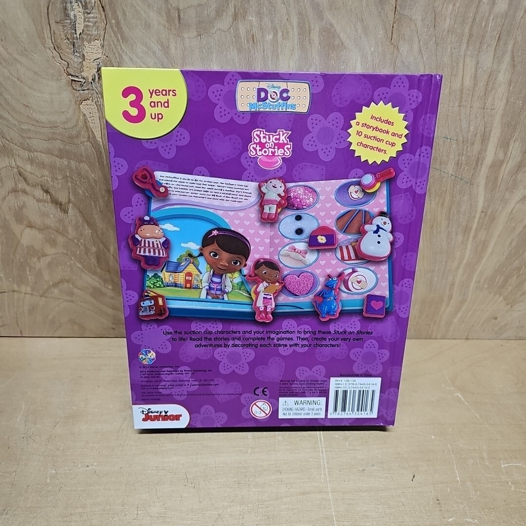 STUCK ON STORIES Doc McStuffins Activity Book