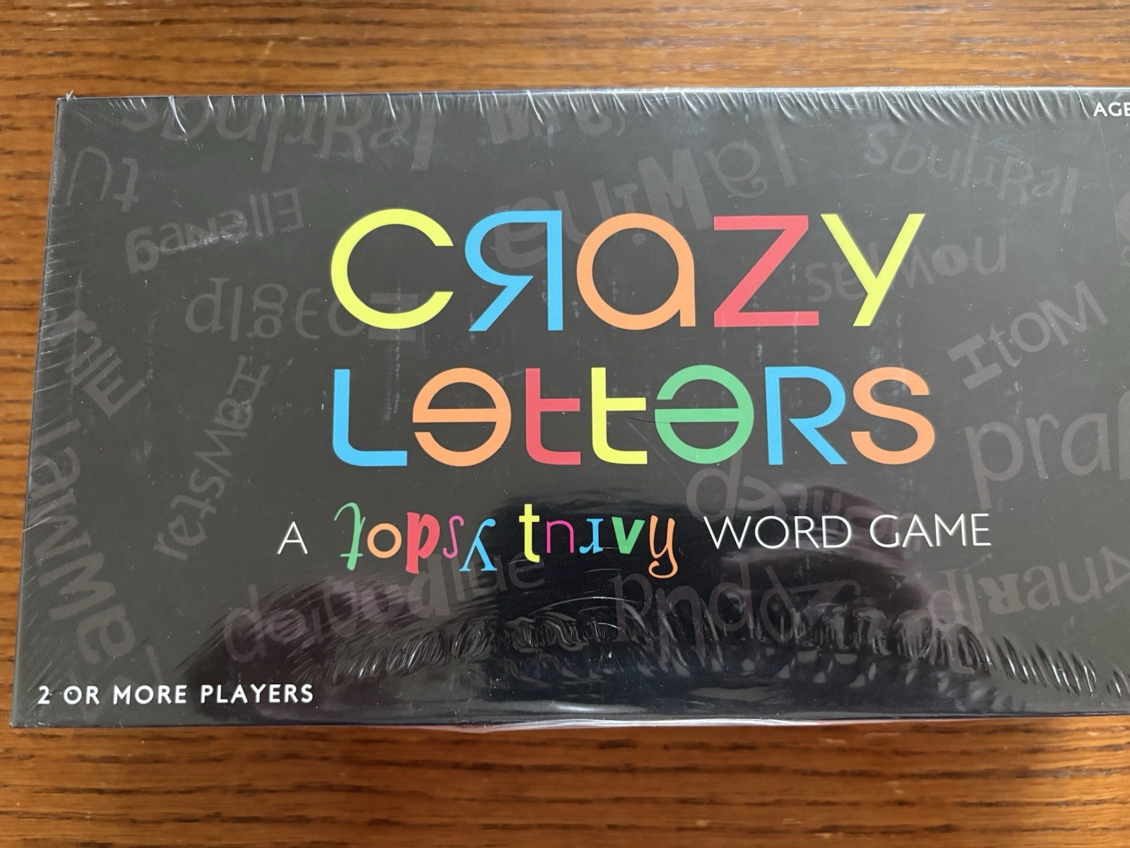 NIB Sealed MindWare CRAZY LETTERS A Topsy Turvy Word Game 2016