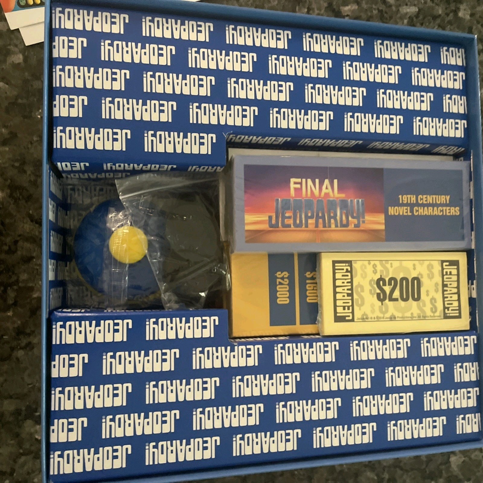 Jeopardy Deluxe Edition TV Quiz Show Board Game By Outset 2016 Family Game Night