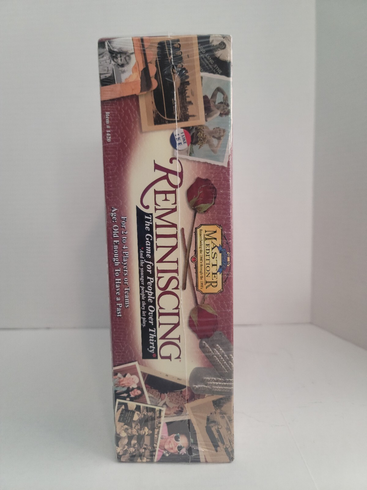 New/Sealed REMINISCING Board Game DELUXE MASTER EDITION 1940s-1990s TDC Games