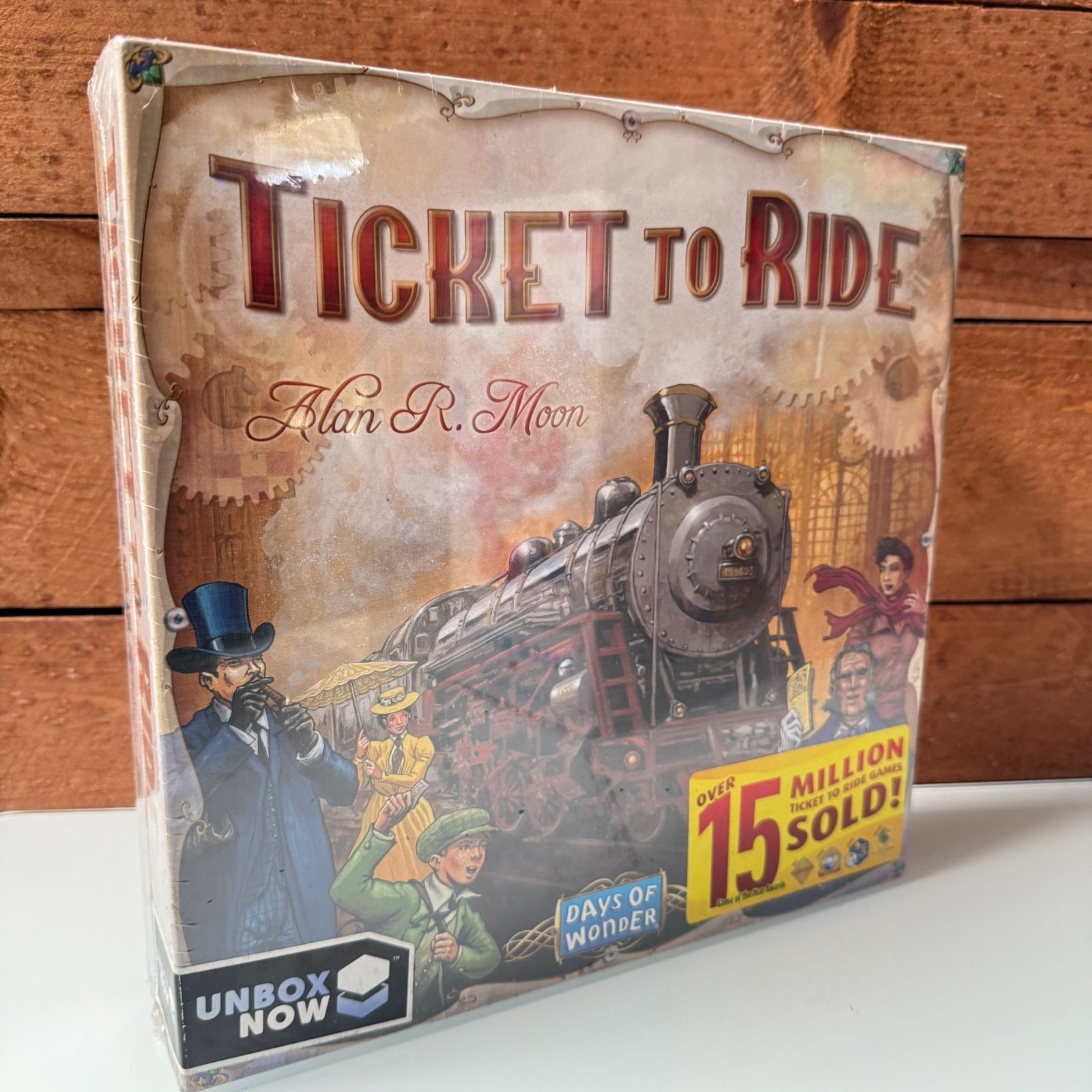 Ticket To Ride 15th Anniversary Edition Special Edition Days Of Wonder (Sealed)
