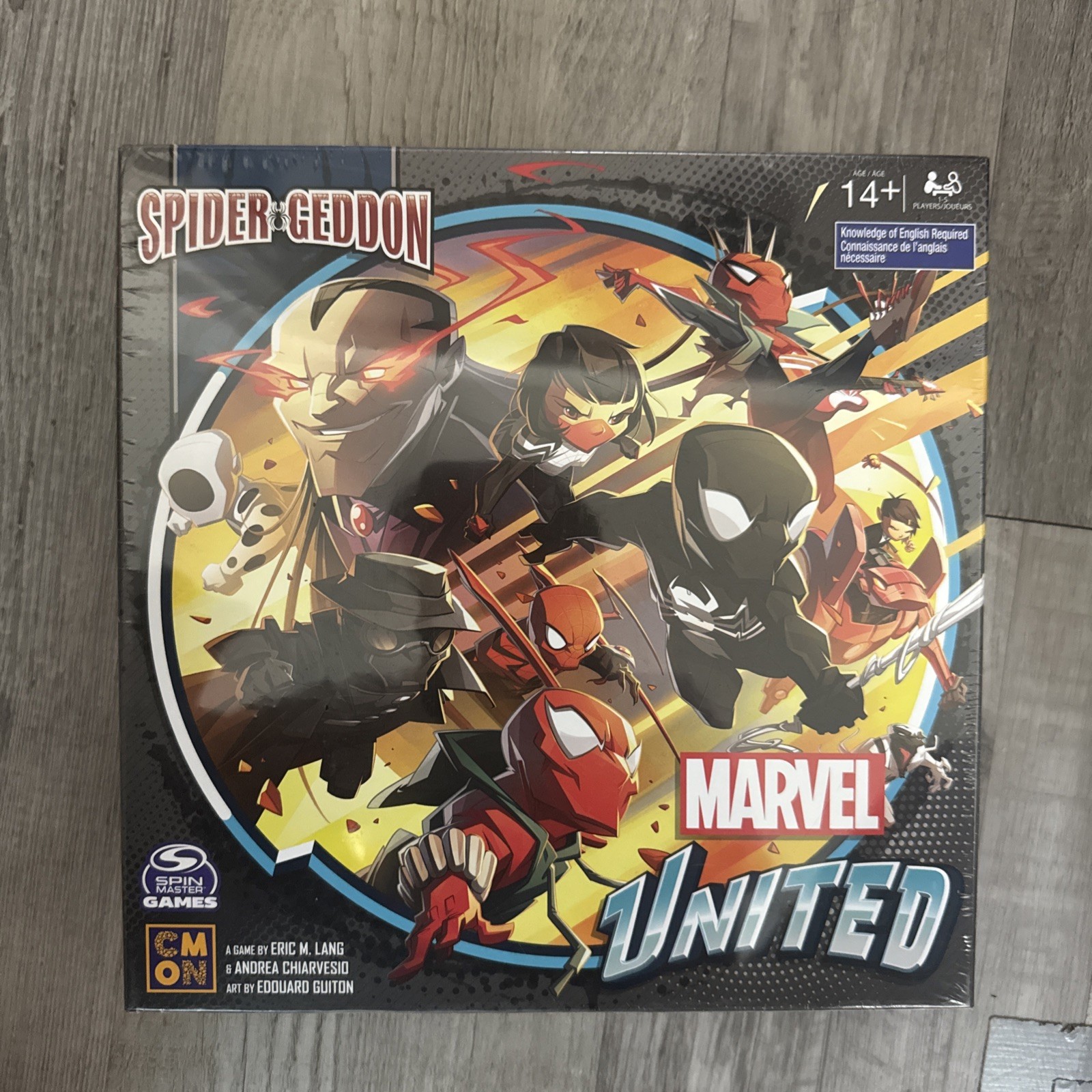 Marvel United Spider Geddon Board Game 1 To 4 Players Ages 14 And Up New Sealed
