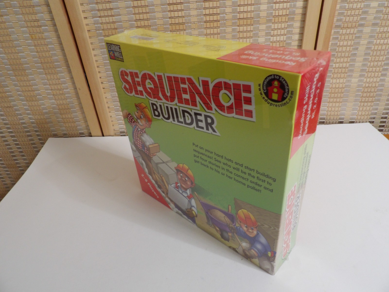 Sequence Builder Reading Skill Board Game Ages 6+ RL 2.0-3.5 by Learning Well