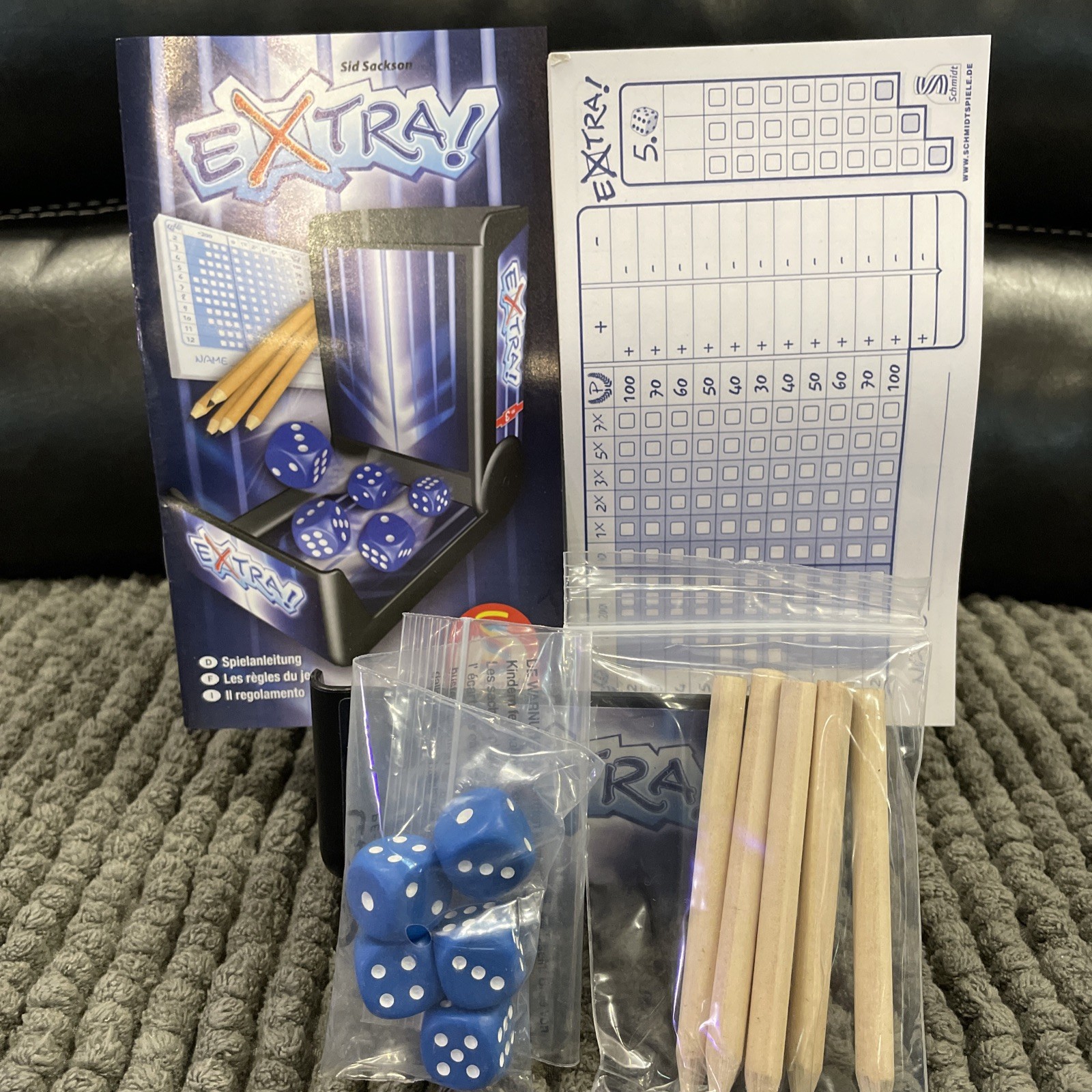 Schmidt Spiele Boardgame eXtra! (German Ed) NEW