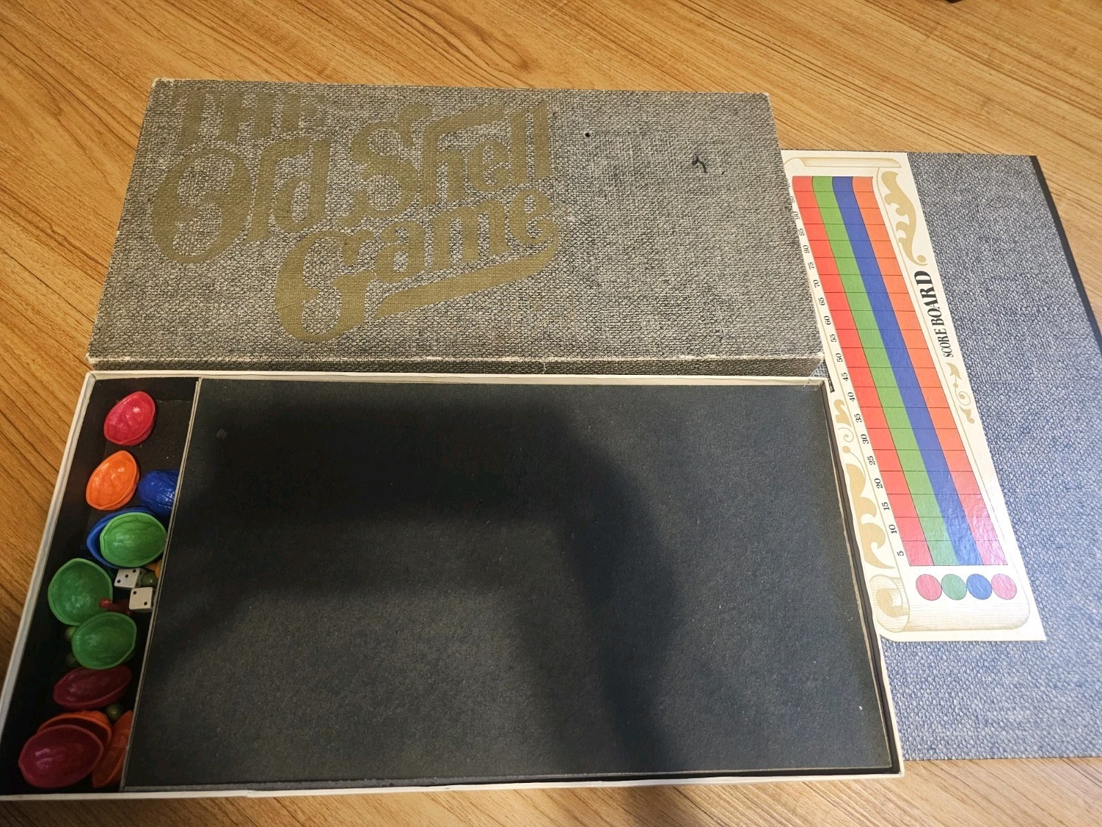 Vintage The Old Shell Game Selchow and Righter Company 1974 100% Complete