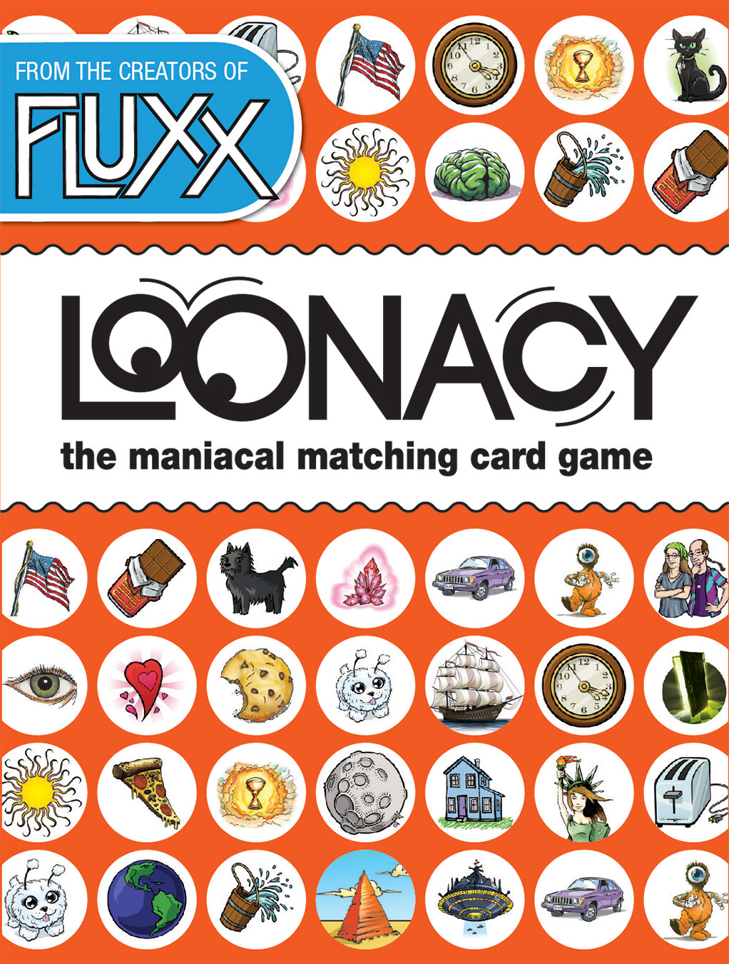 Loonacy Classic Family Matching Card Game Looney Labs (Makers of Fluxx) Lunacy