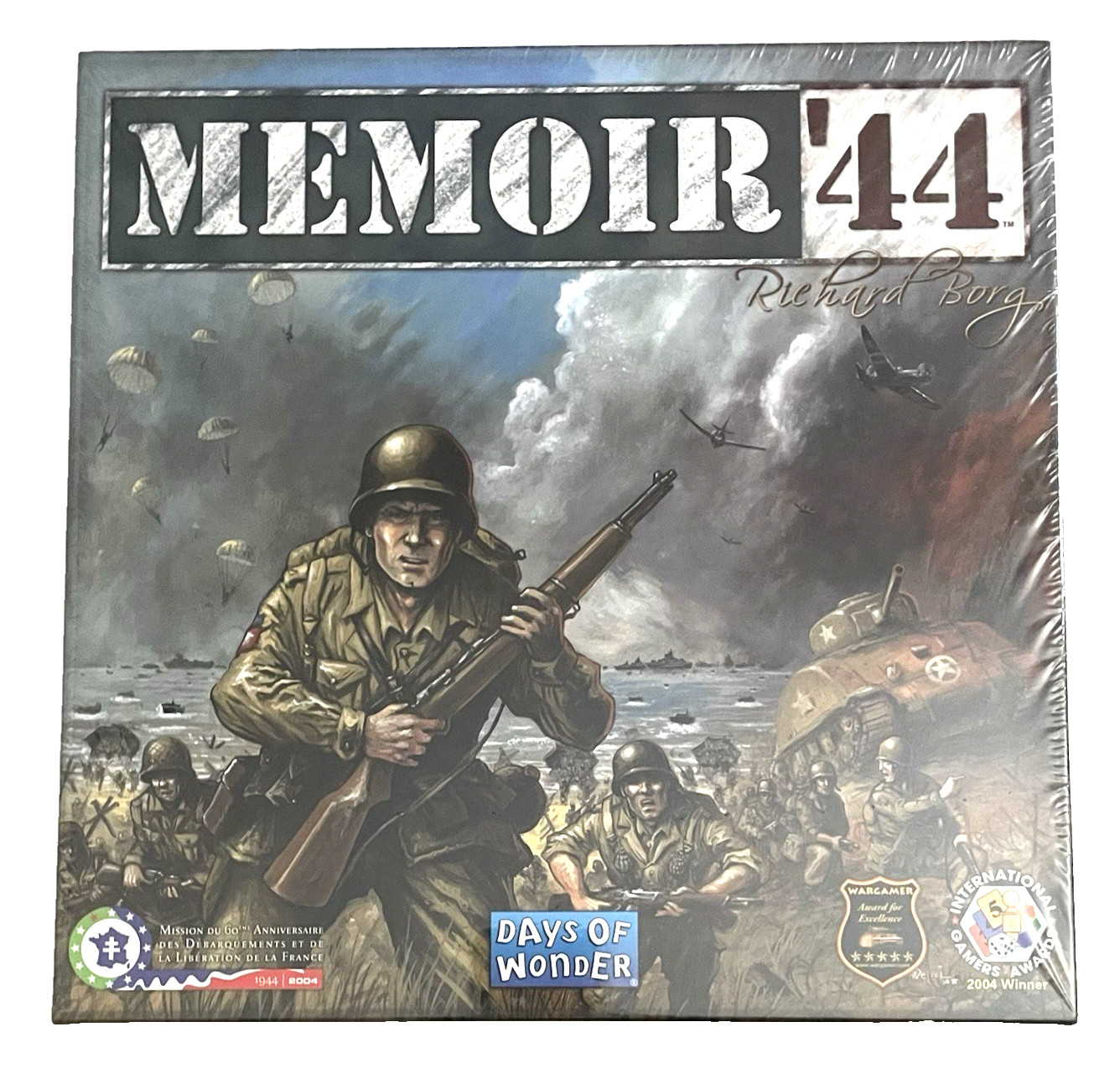 MEMOIR ’44 Board Game RICHARD BORG 60th Anniv of D-Day War NEW SEALED