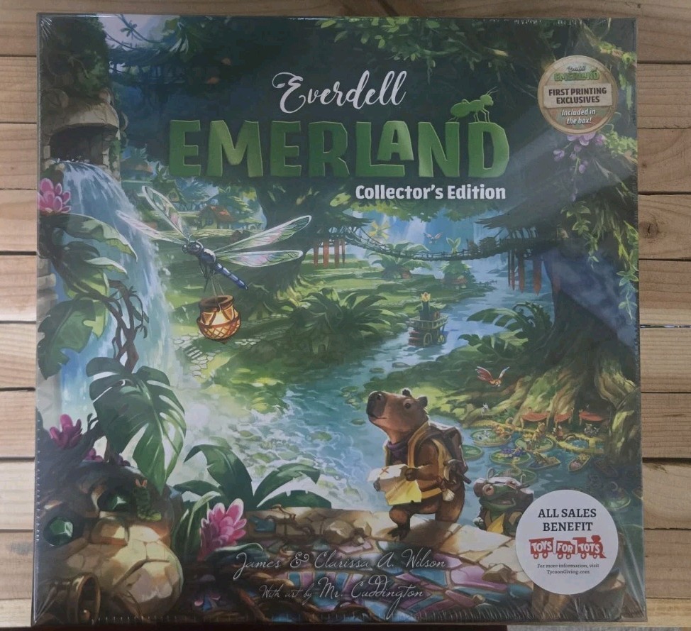 Everdell Emerland “Collectors Edition” boardgame – NEW! Stand alone