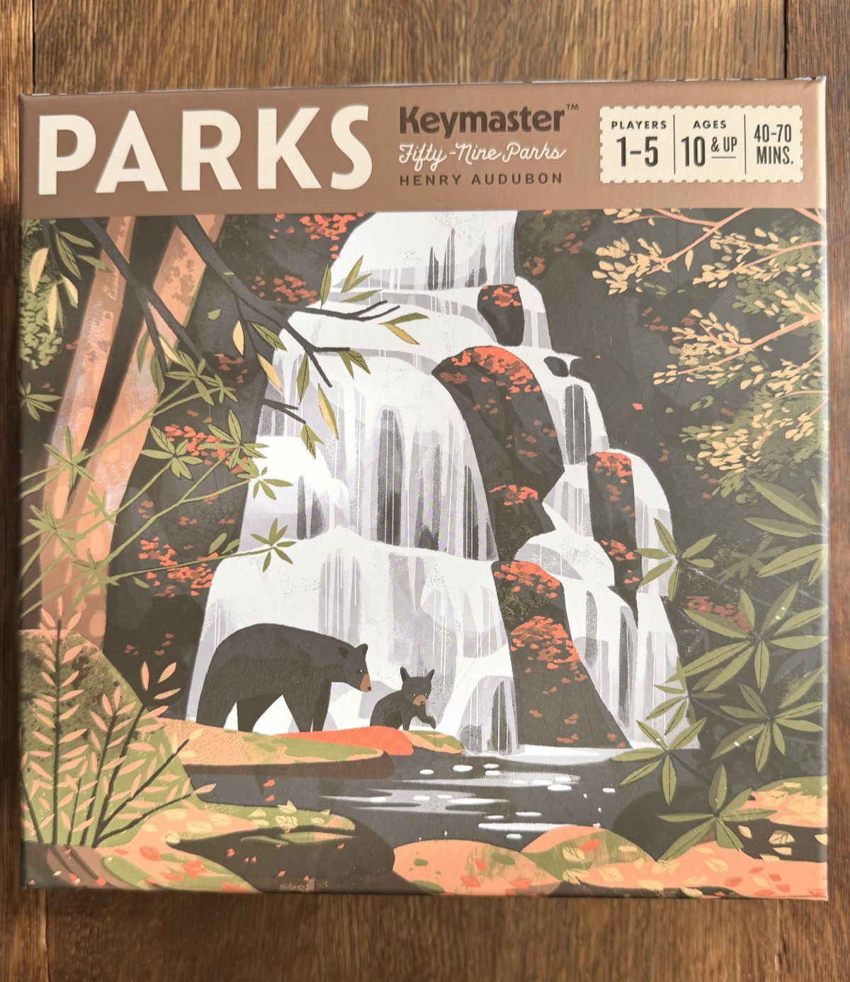 Parks Board Game 100% Complete EXCELLENT KYM0501 59 Parks 2021 Keymaster