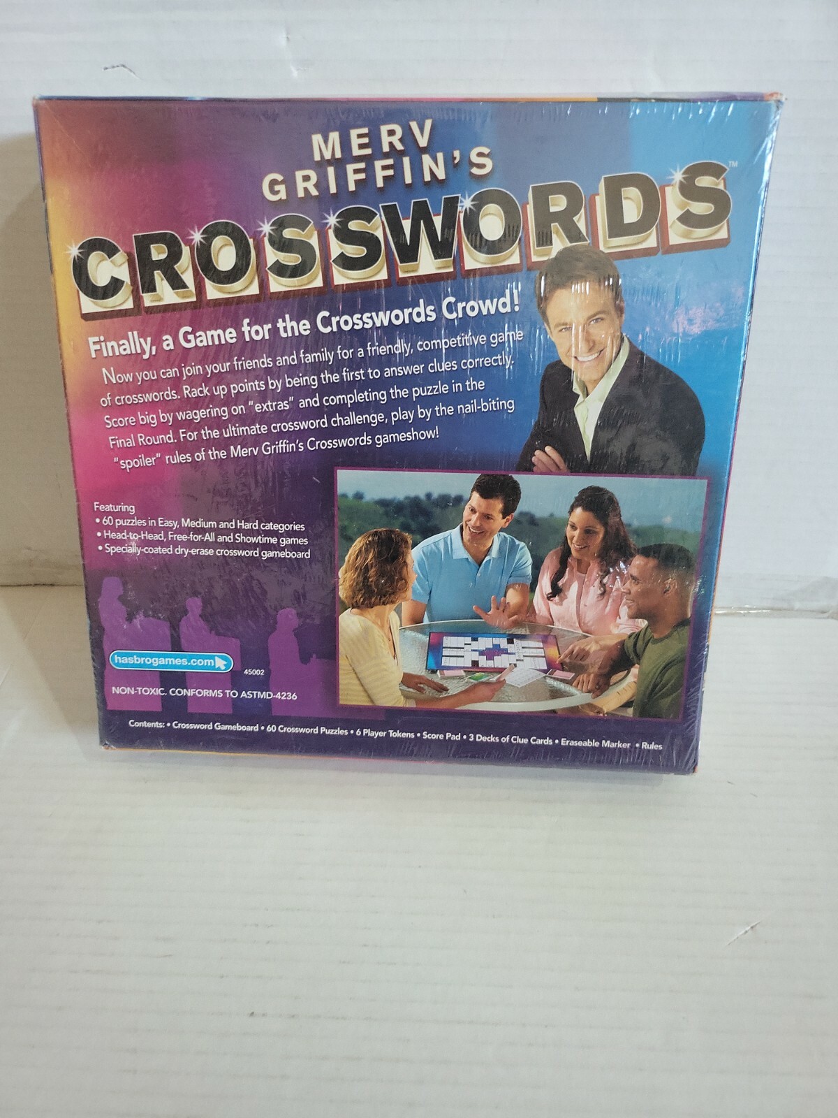 New/Sealed Merv Griffin’s “Crosswords” Game by Parker Bros. – 2008 Edition
