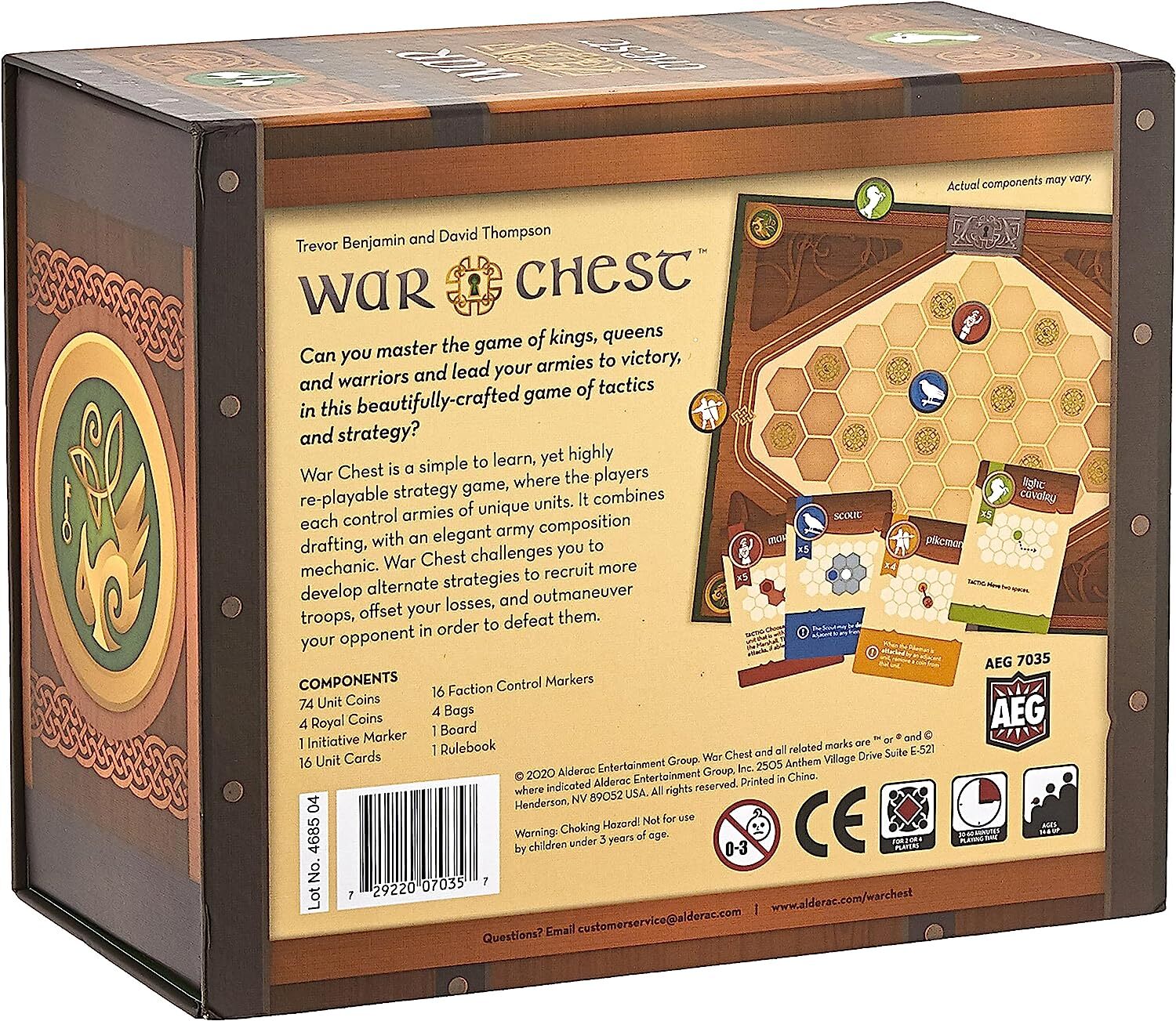 War Chest – Strategy Board Game Alderac Entertainment Group (AEG)