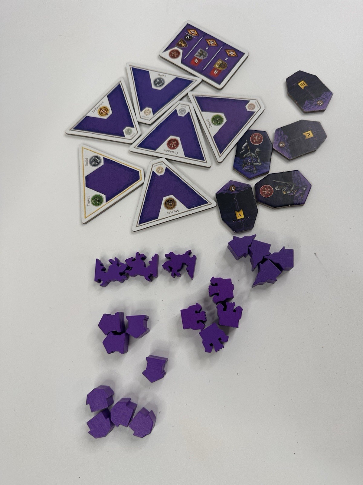 CRUSADERS THY WILL BE DONE BOARD GAME TASTY MINSTREL GAMES SETH JAFFEE 2017