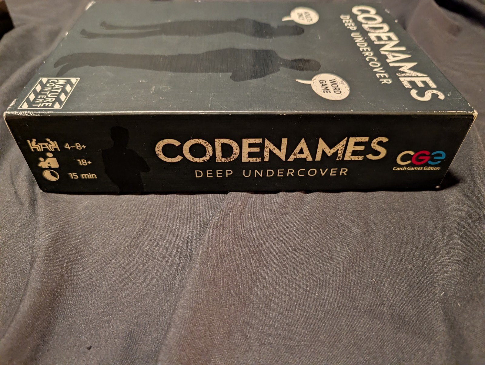 Codenames: Deep Undercover 2.0 Adult Spy Word Board Game 18+ Rare Hard To Find