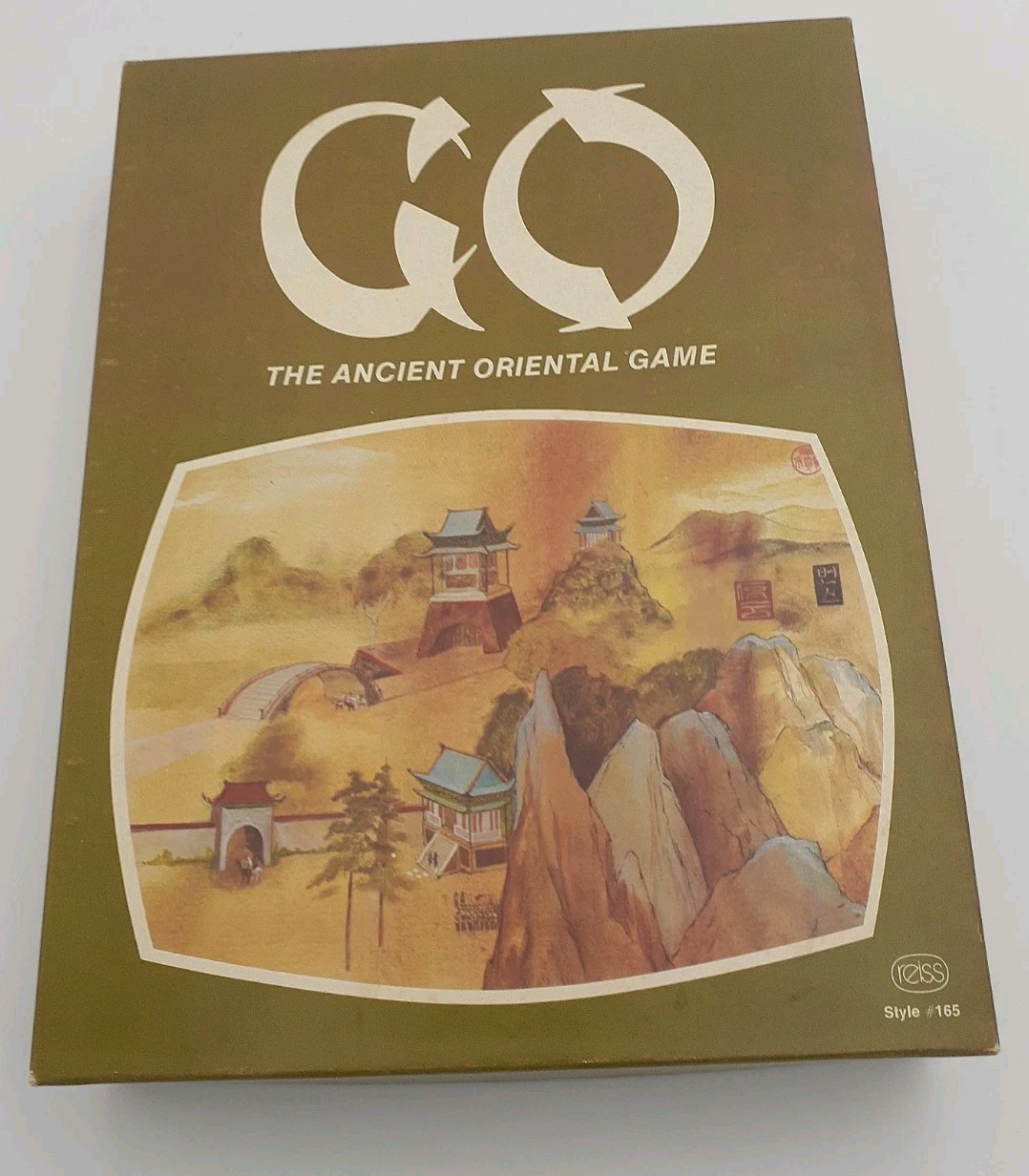 GO The Ancient Oriental Gane Dynamic Bookshelf Game Reiss #165