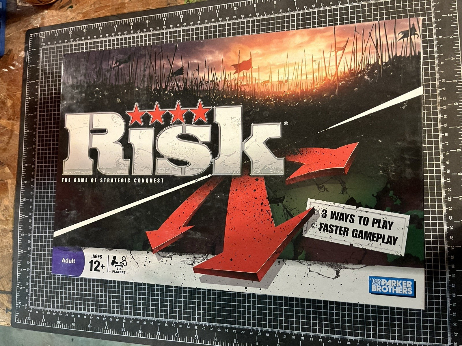 Parker Brothers Risk Board Game Updated Map, New Pieces, Multiple Ways to Play