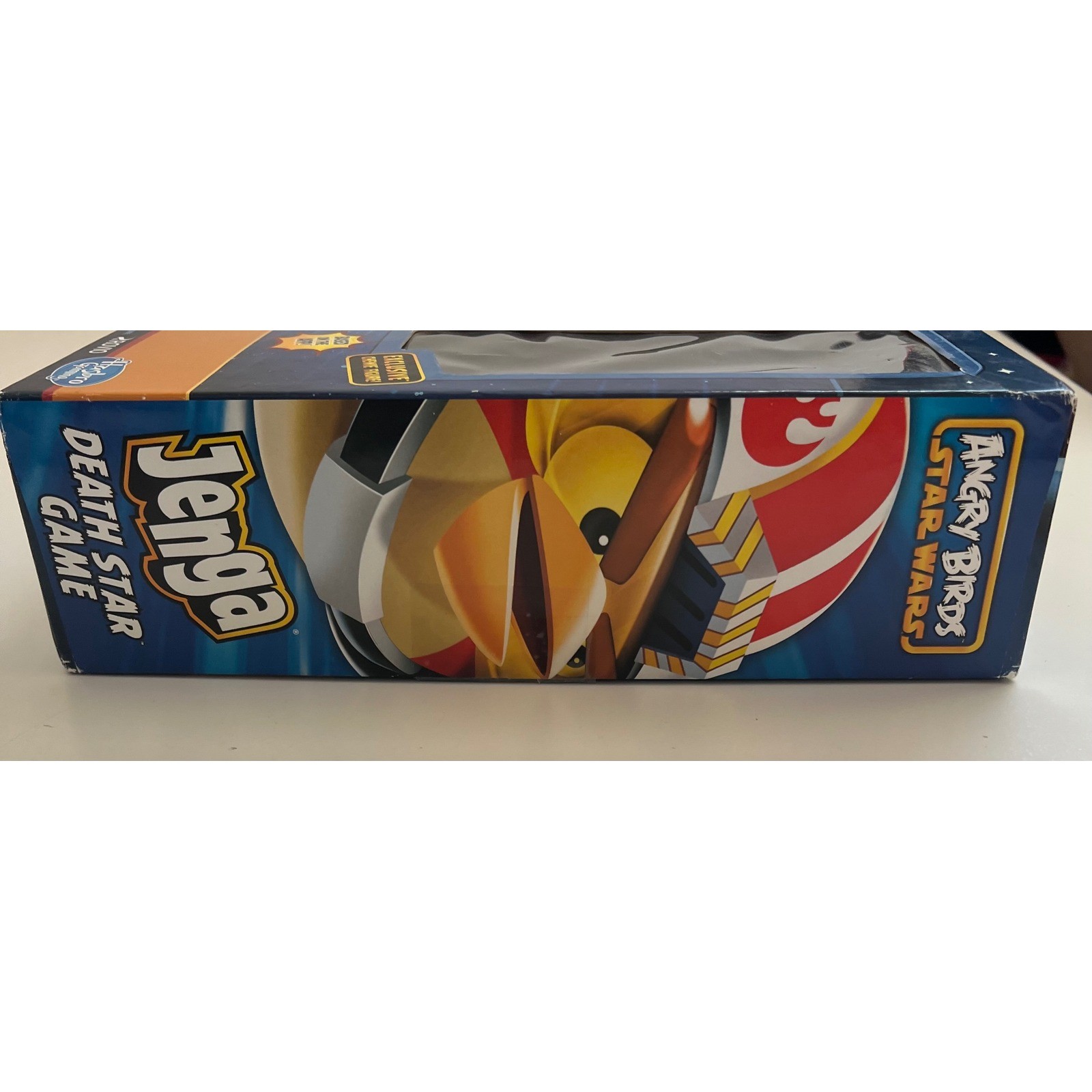 Hasbro Angry Birds Star Wars Jenga Death Star Game A2845 Exclusive Chewie Figure