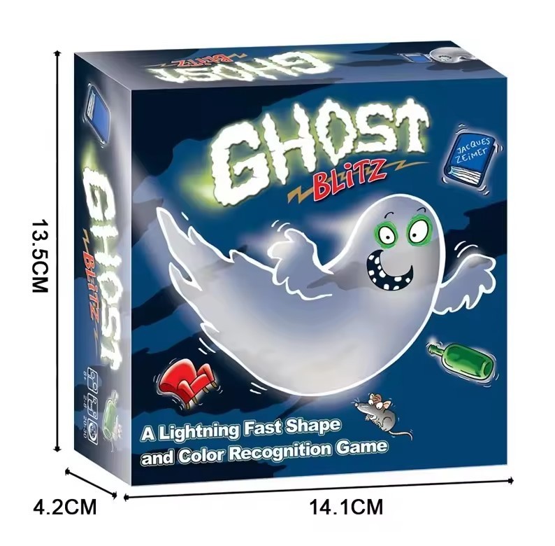 Ghost Blitz Board Game: Zoch Verlag Geistes Blitz Family Game Card Game Set 1-4