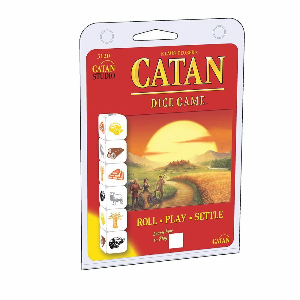 Catan Dice Game Clamshell Edition Catan Studios CN3120 Settlers Family