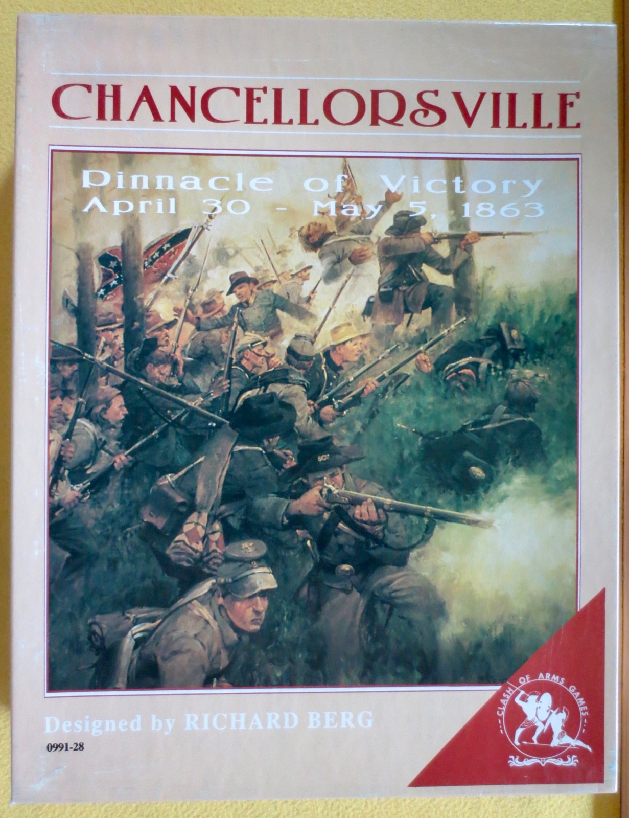 Chancellorsville: Pinnacle of Victory April 30 – May 5, 1863 Clash of Arms Games