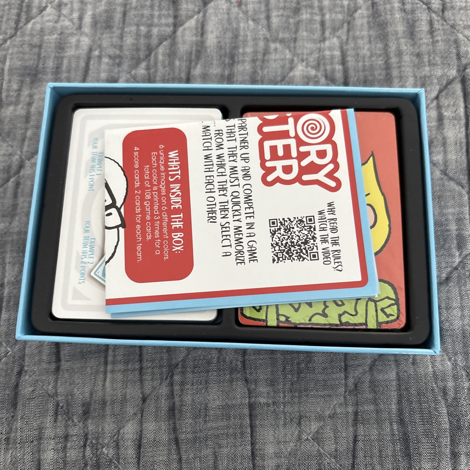 Peanuts Memory Master Card Game New In Box Snoopy Charlie Brown Woodstock
