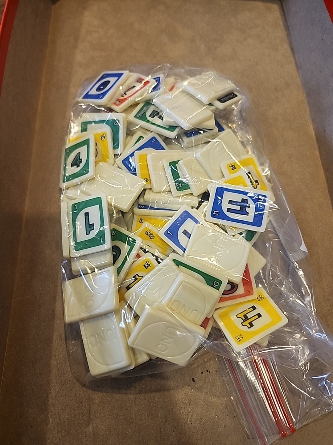 Uno Rummy Up Rummy Uno Multi Player Complete Excellent Mattel 1993