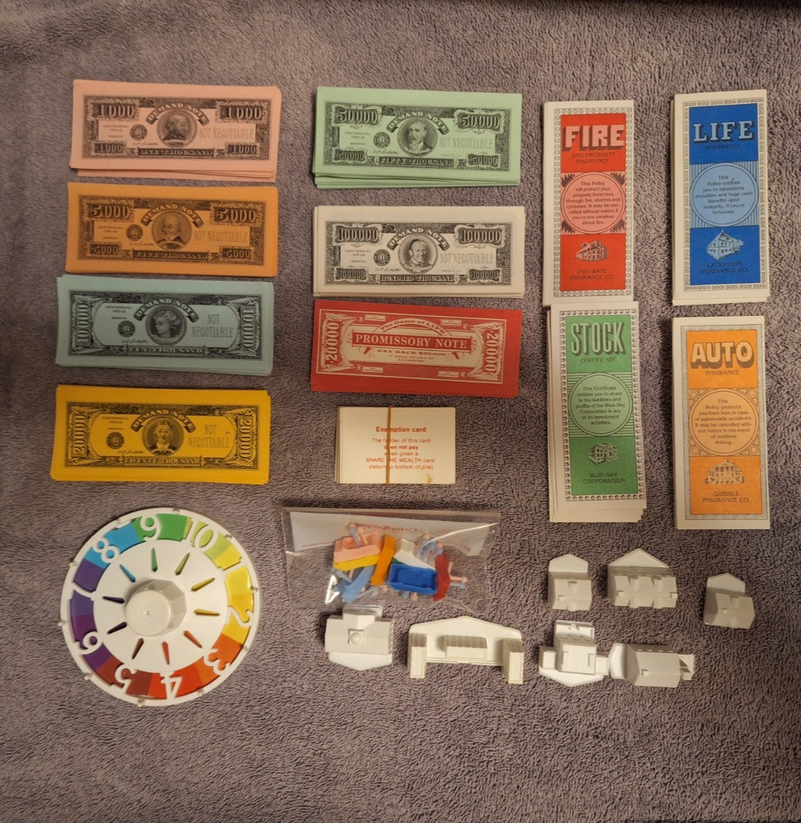 Vintage Milton Bradley The Game of Life A Family Game 2-8 players 9-Adult 1982