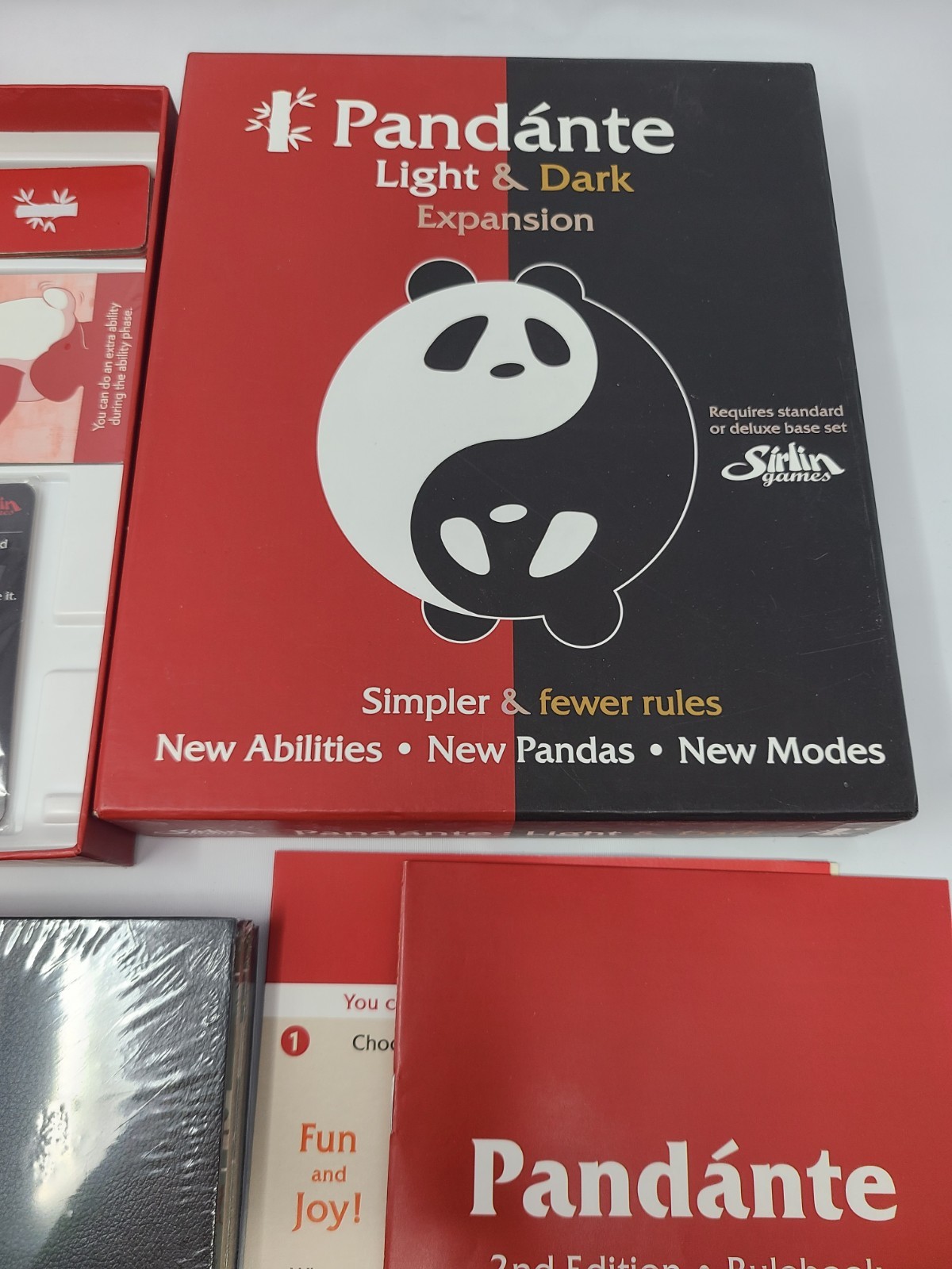 NEW Pandante – Light & Dark Expansion (Sirlin Games) Open Box