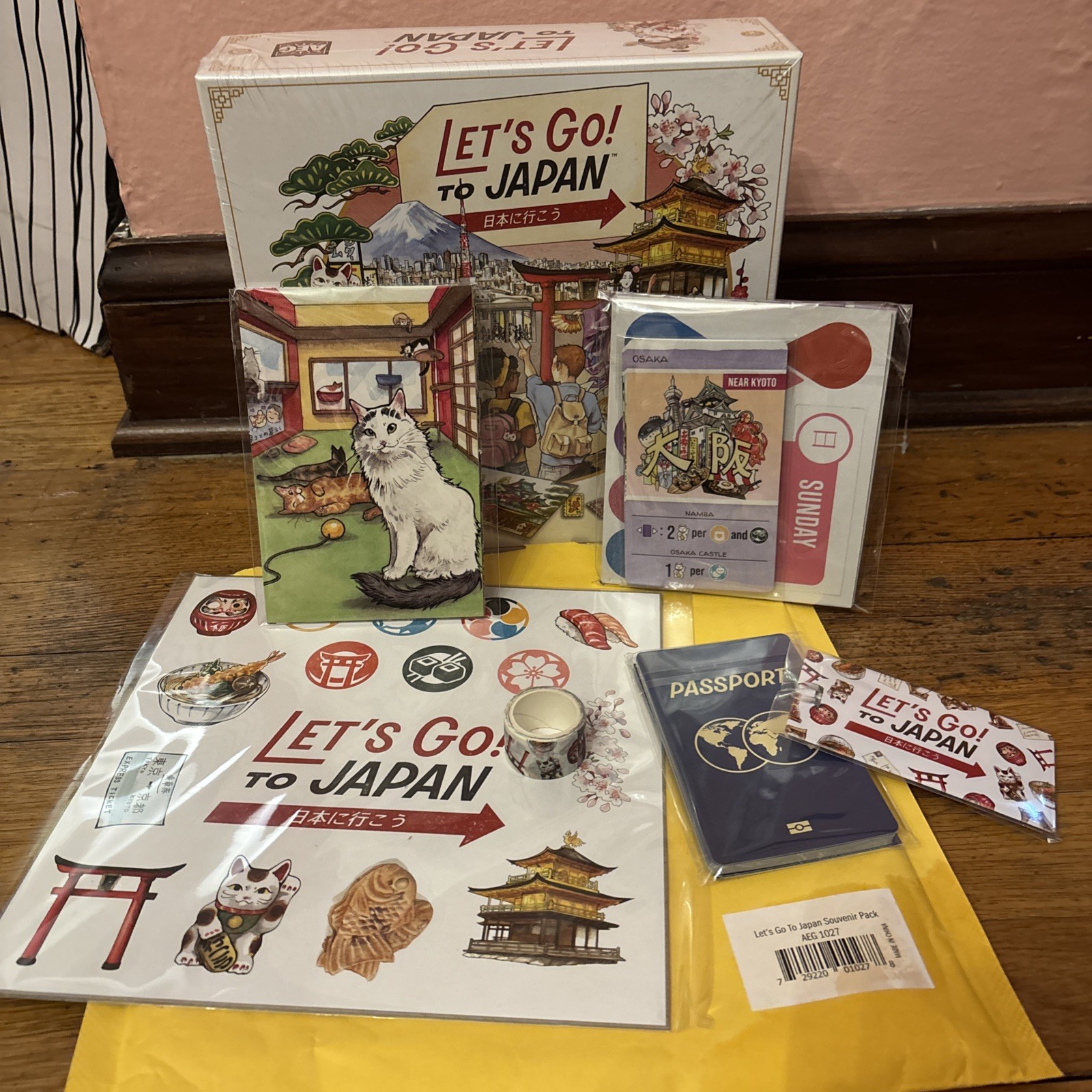 Let’s Go to Japan Board Game + Day Trip Expansion + Kickstarter Exclusives NEW