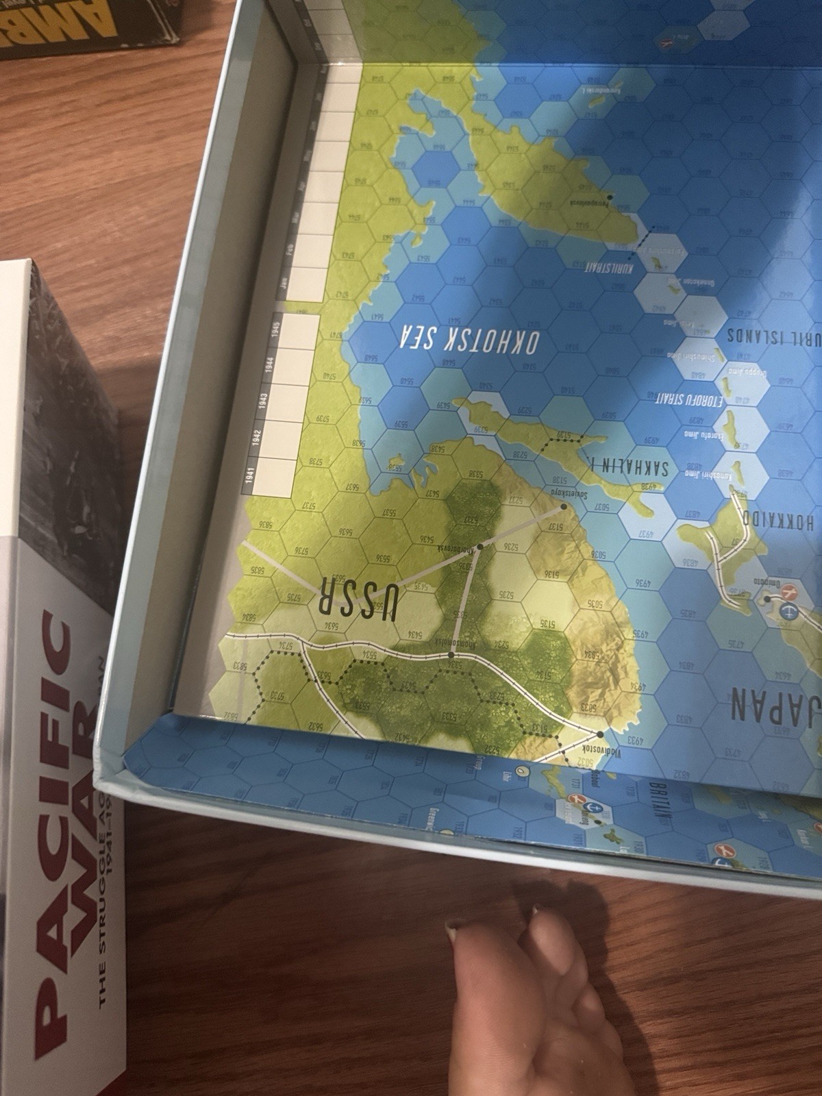 GMT Games Pacific War: The Struggle Against Japan 1941-1945 War Board Game, 2 P…