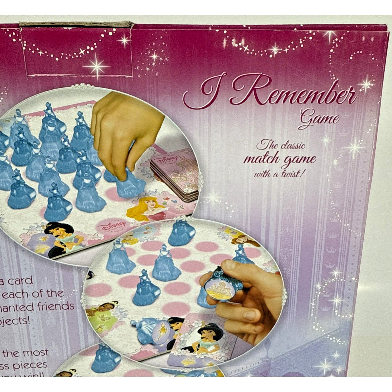 Disney Princess I Remember Game Kids Ages 3+ Memory Matching Board Game